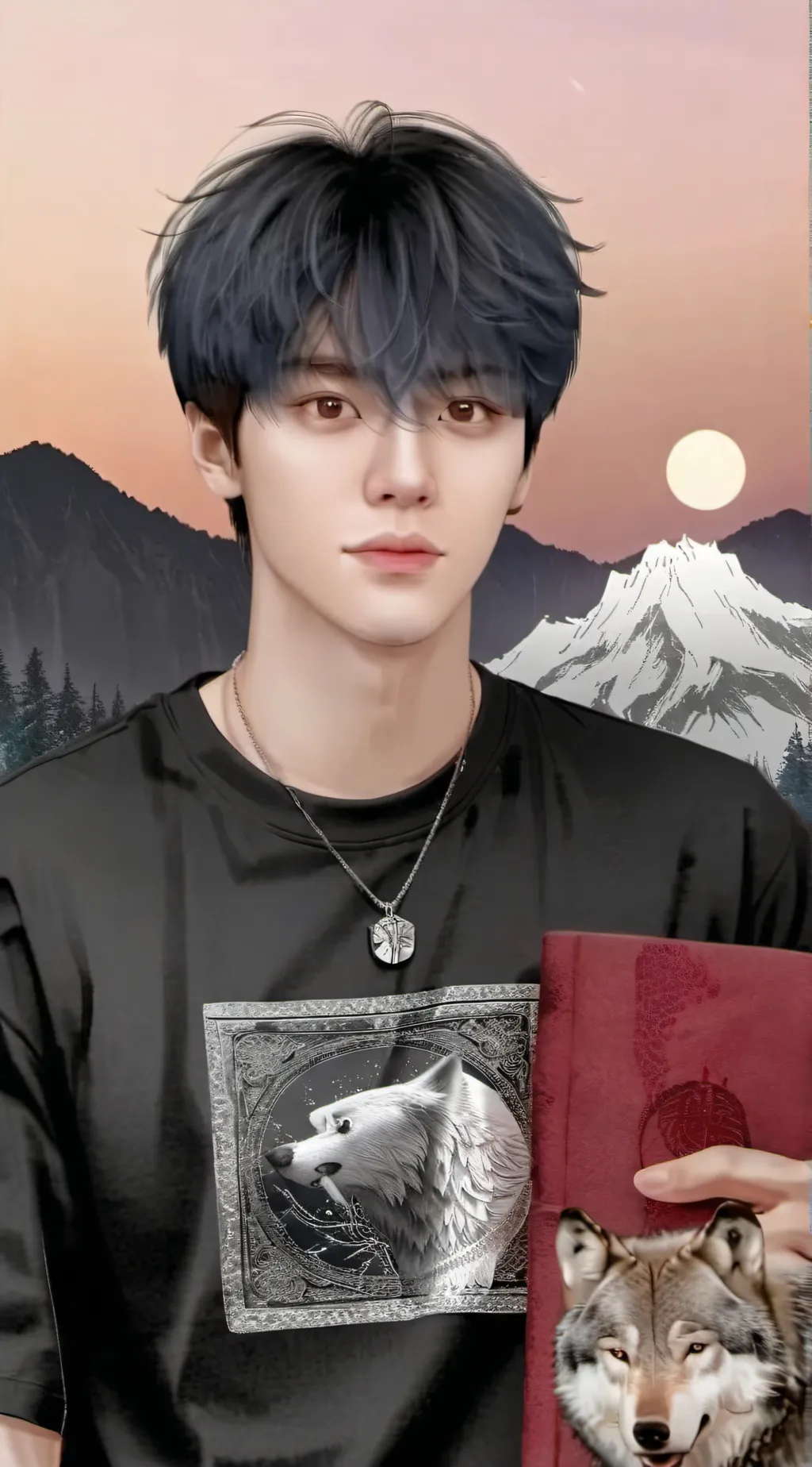 ai character: Alpha leader  background