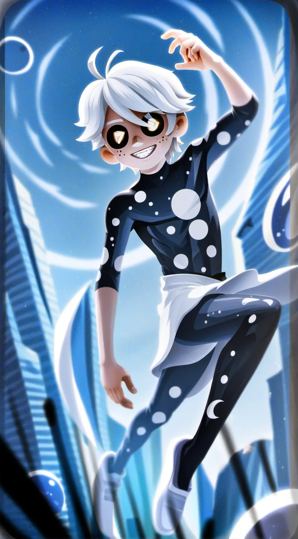 ai character: Out background