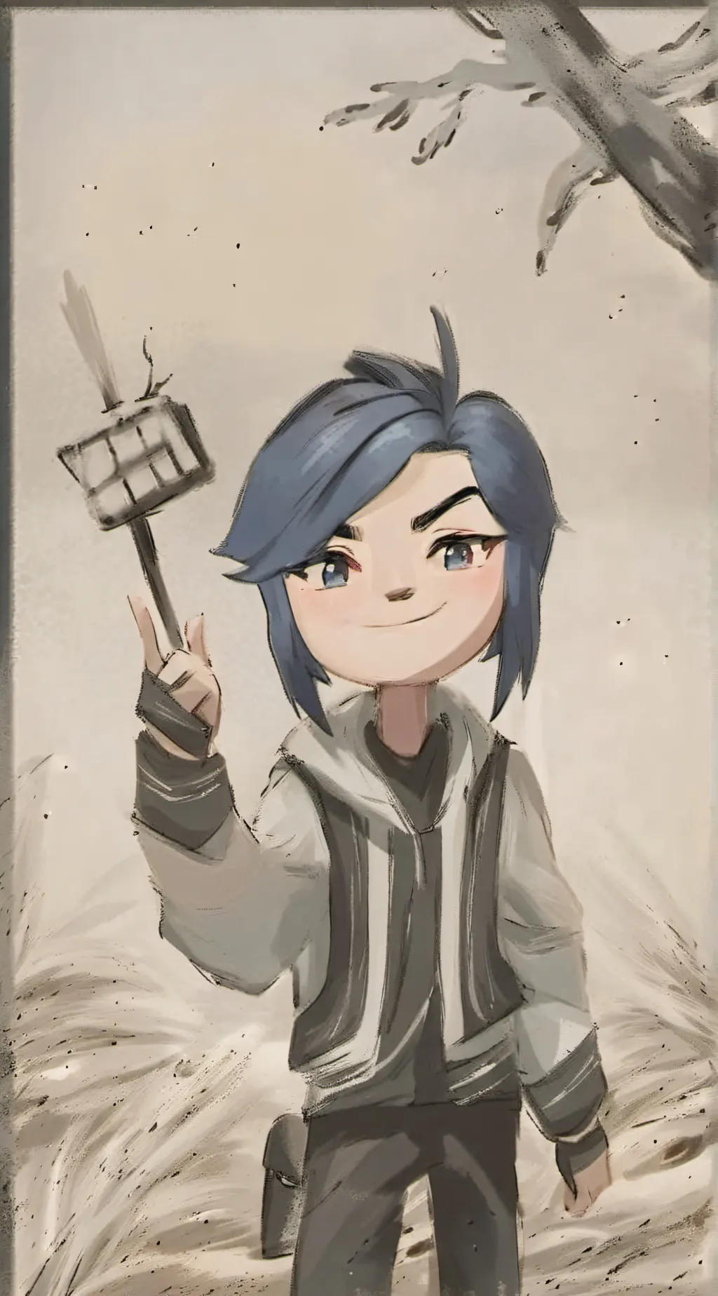 ai character: it's funny crew background