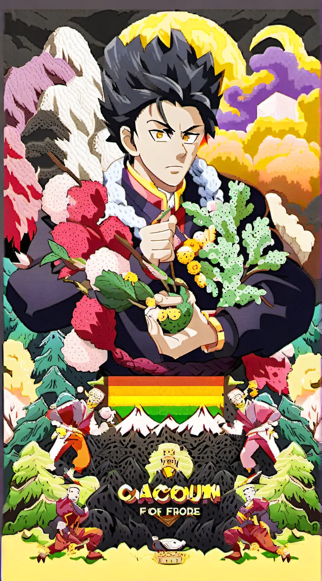 ai character: Gyomei  background