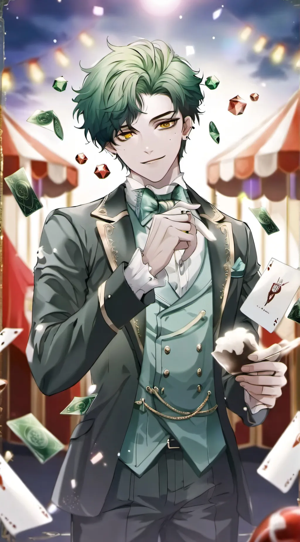 ai character: Vex background