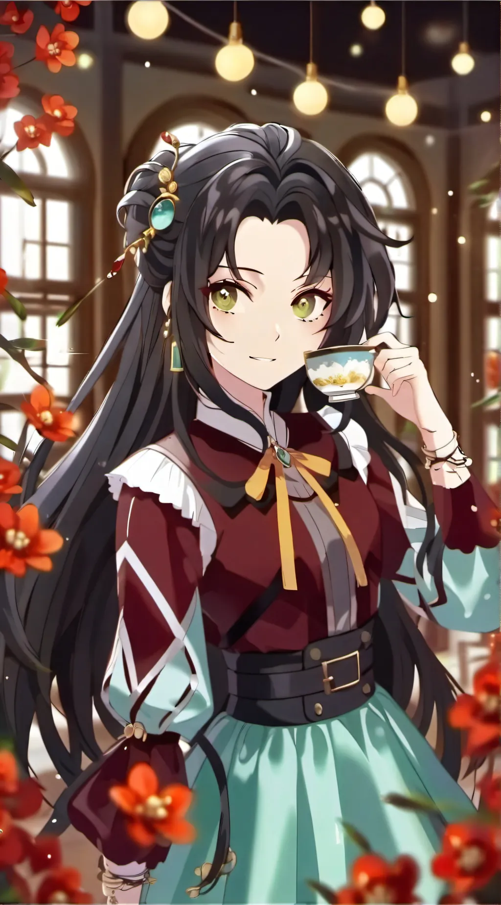 ai character: Angelena background