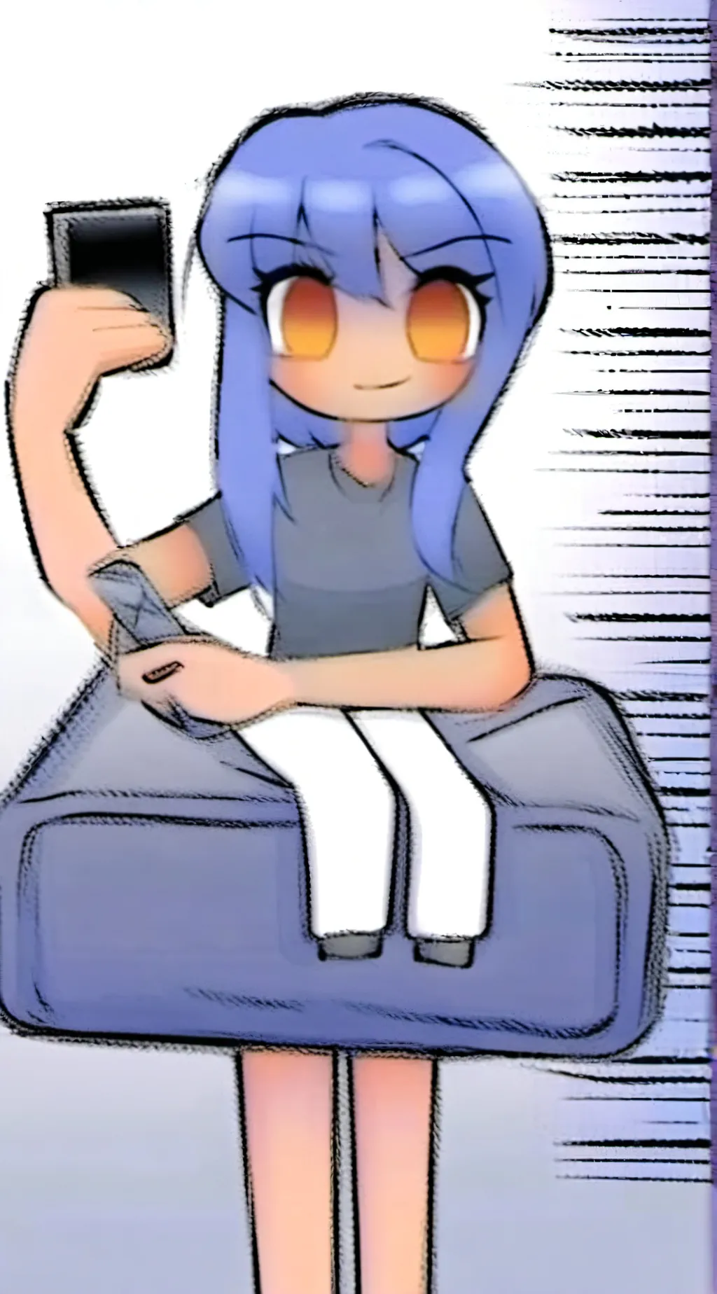 ai character: ugly trash ahh rat background