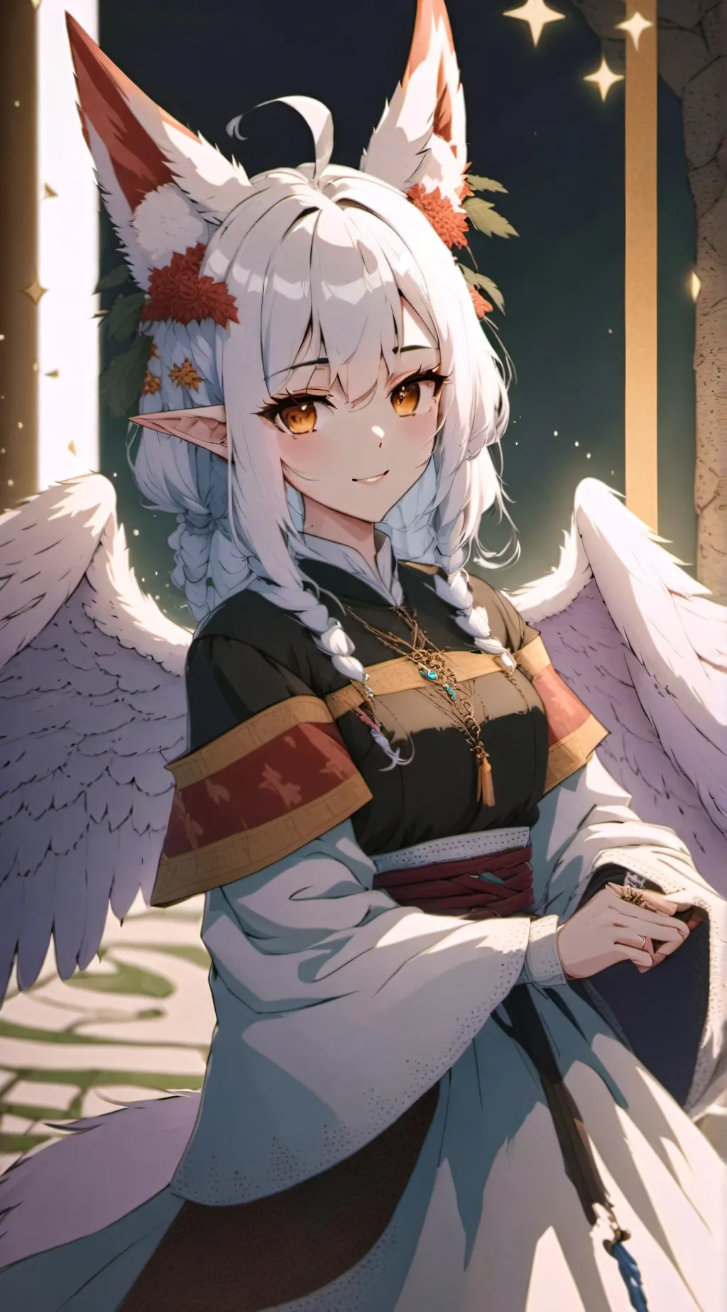 ai character: Lily background