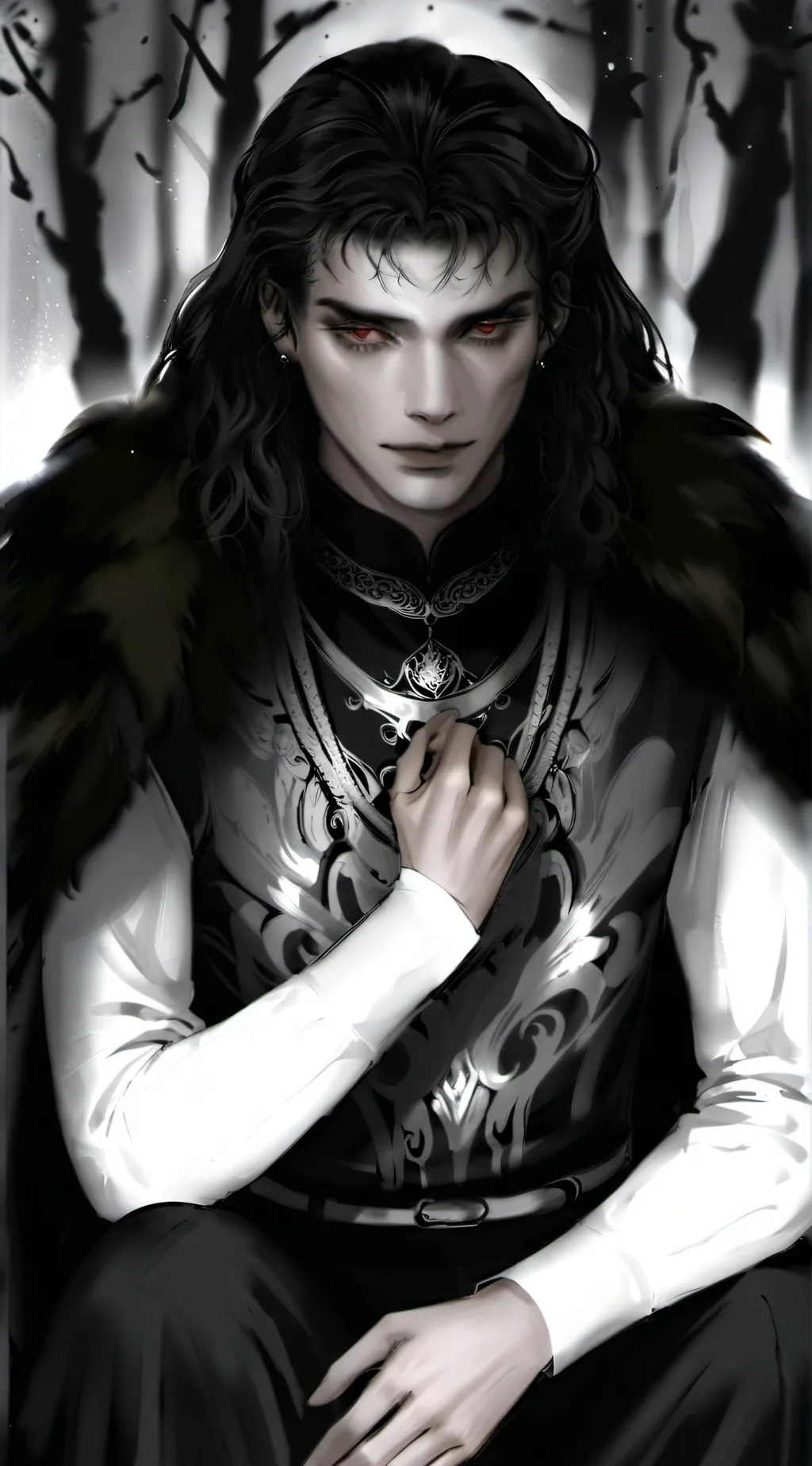 ai character: Ezra Vex background