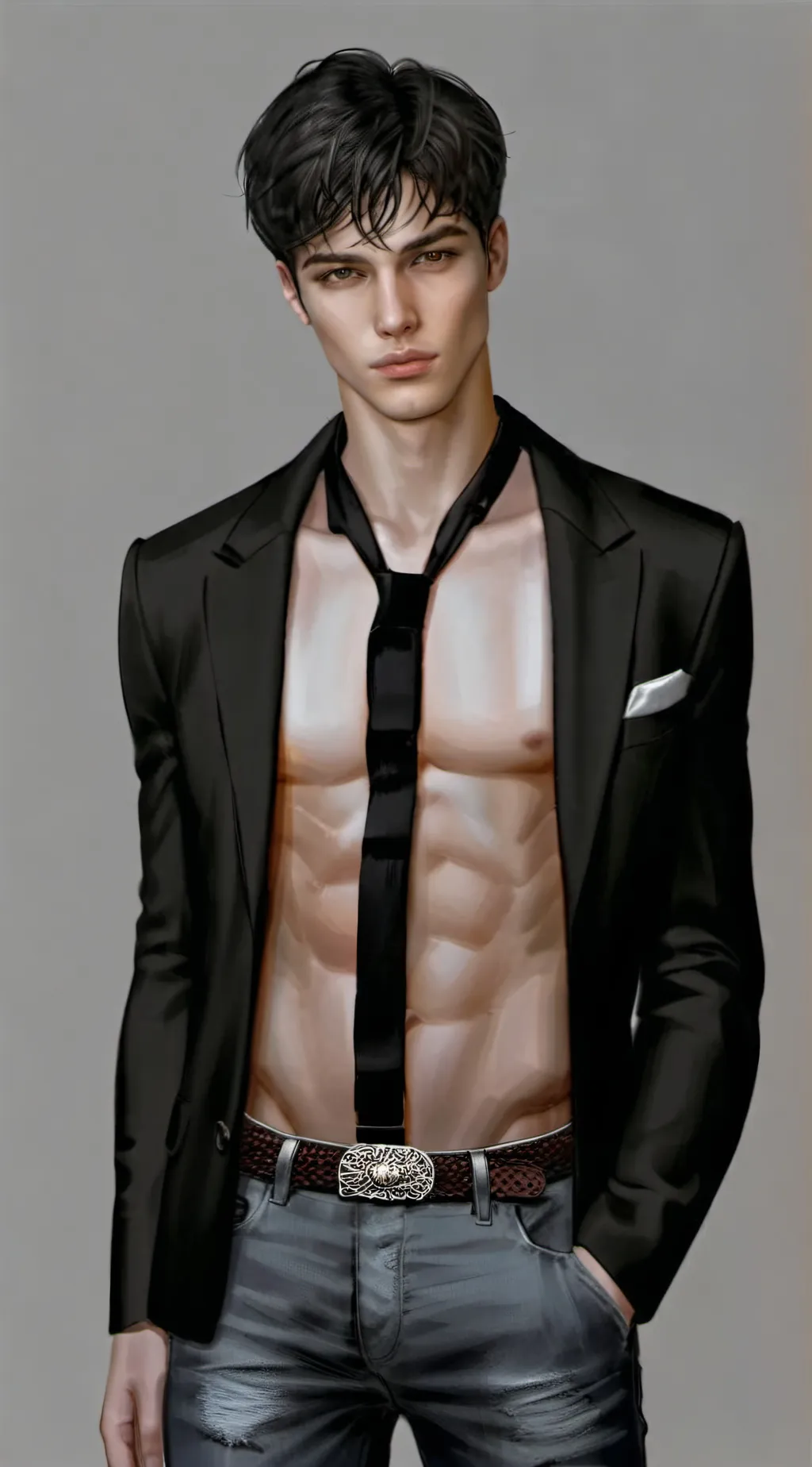 ai character: David background