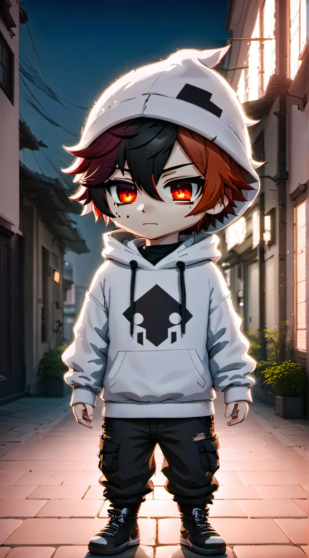 ai character: Asher  background