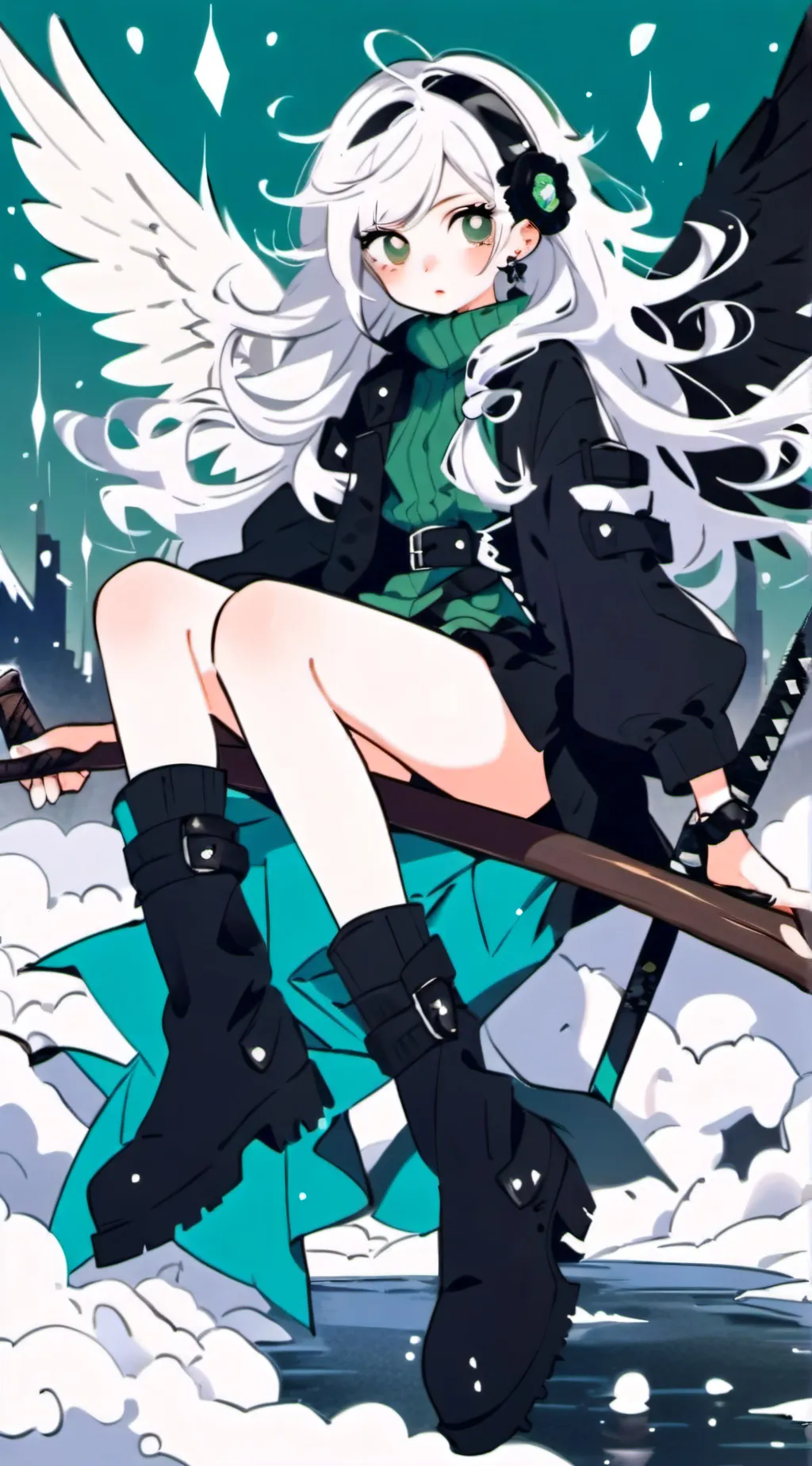 ai character: ds x y/n  background