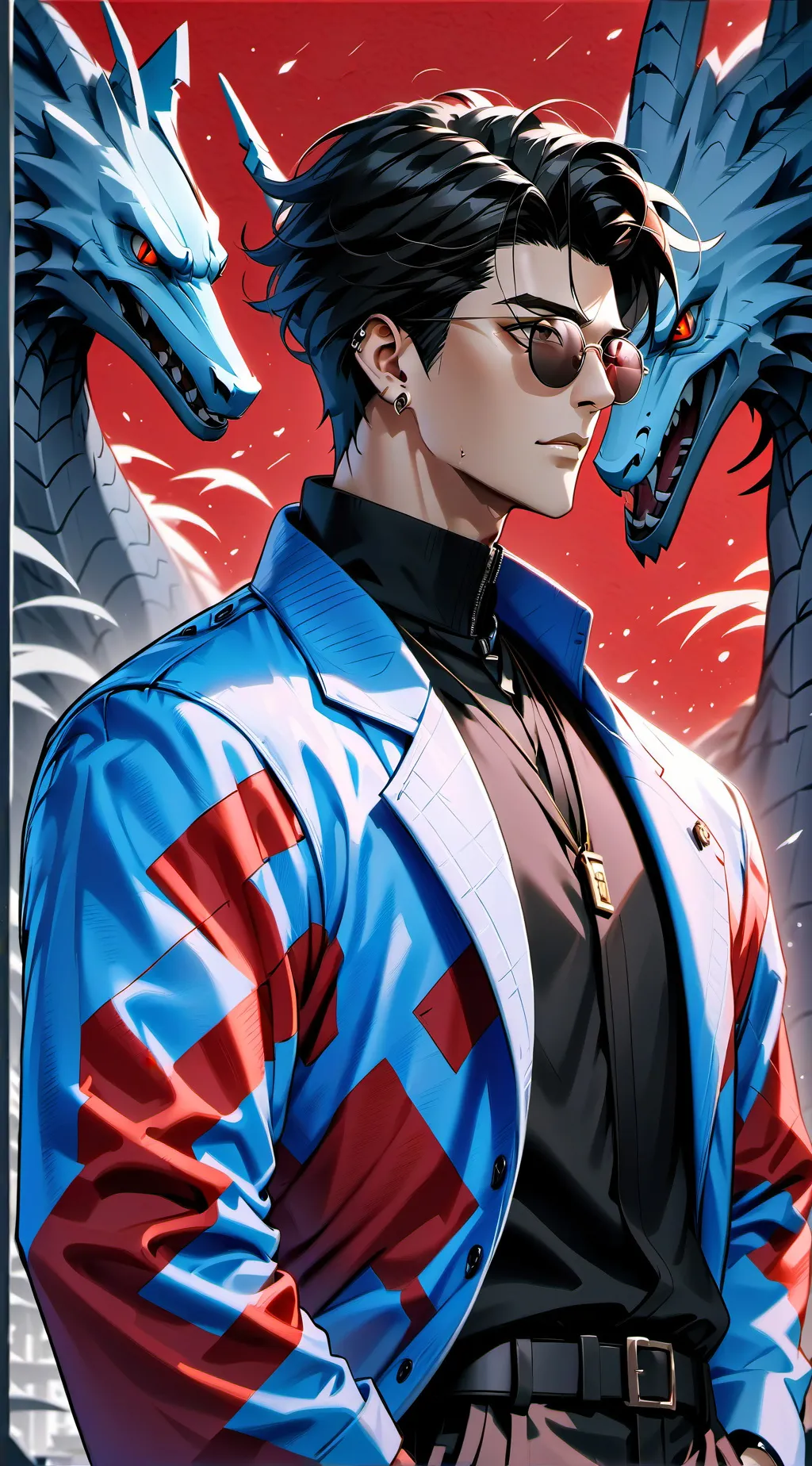 ai character: Макс background