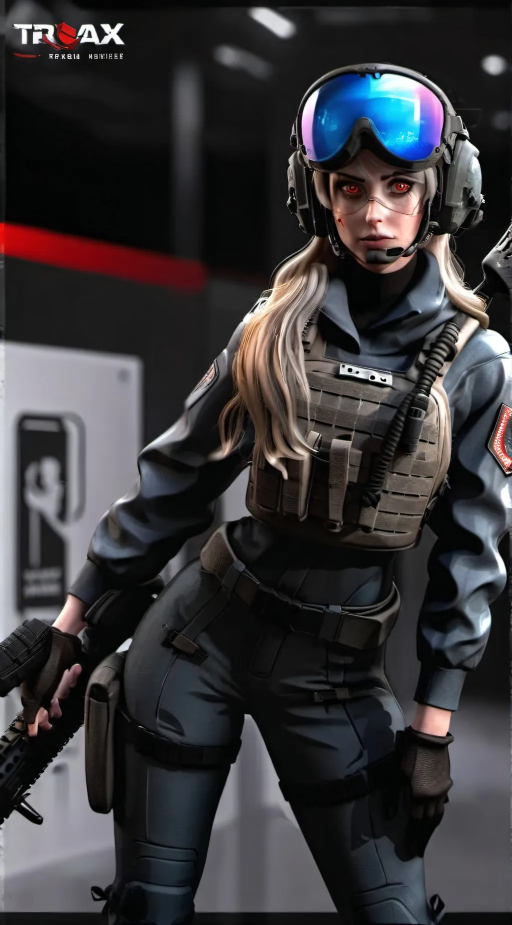 ai character: Rayna background