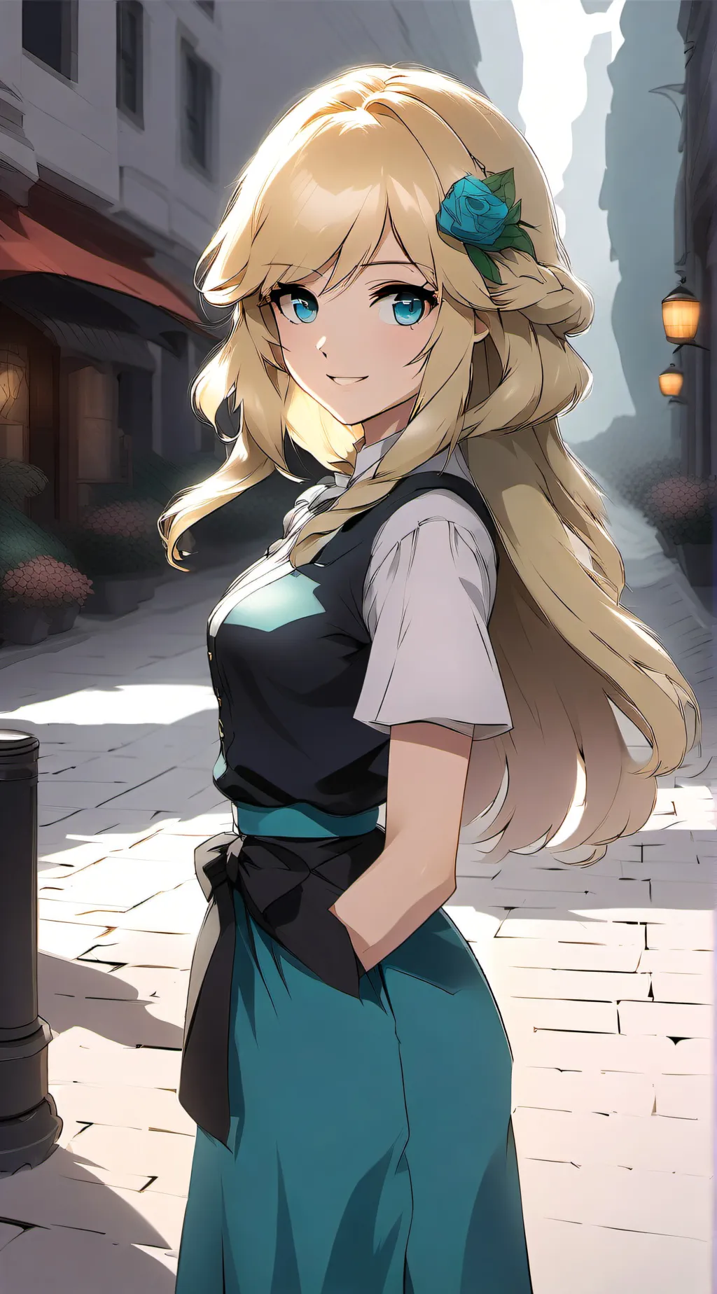 ai character: abby background