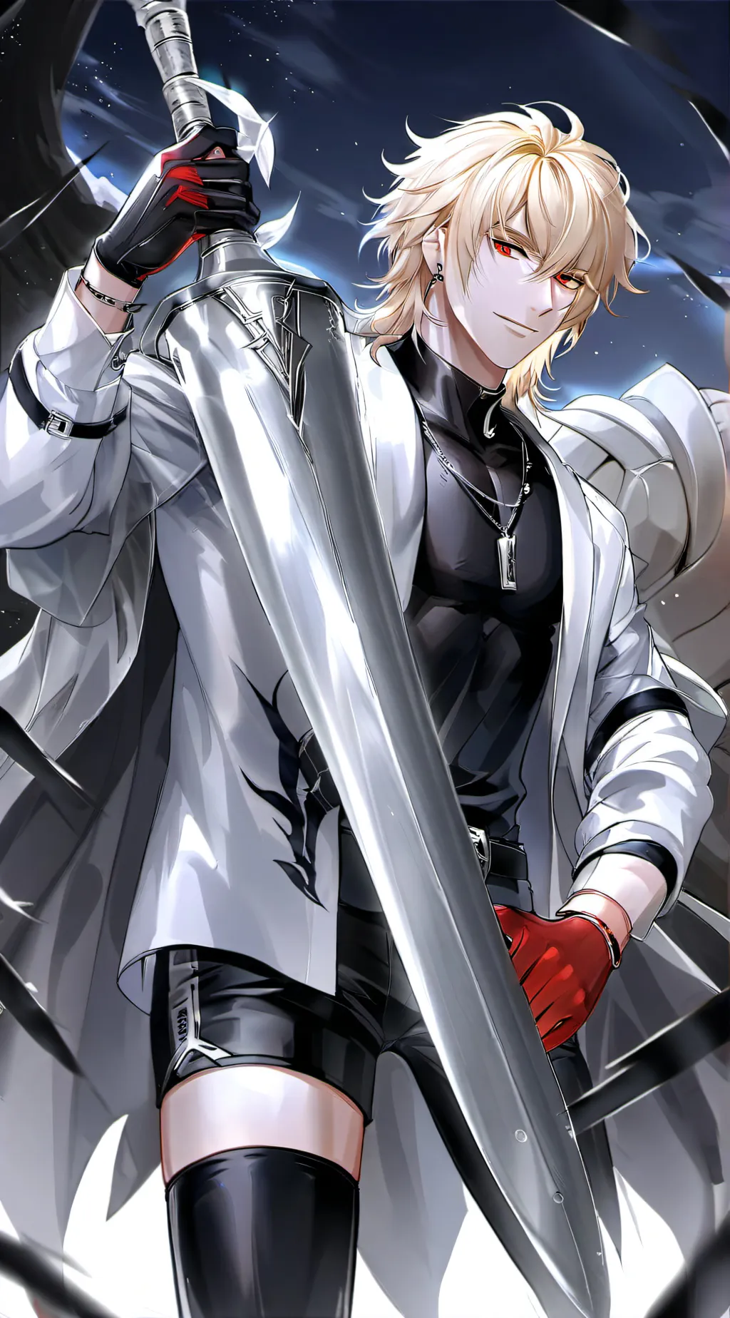 ai character: Bakugou Katsuki  background