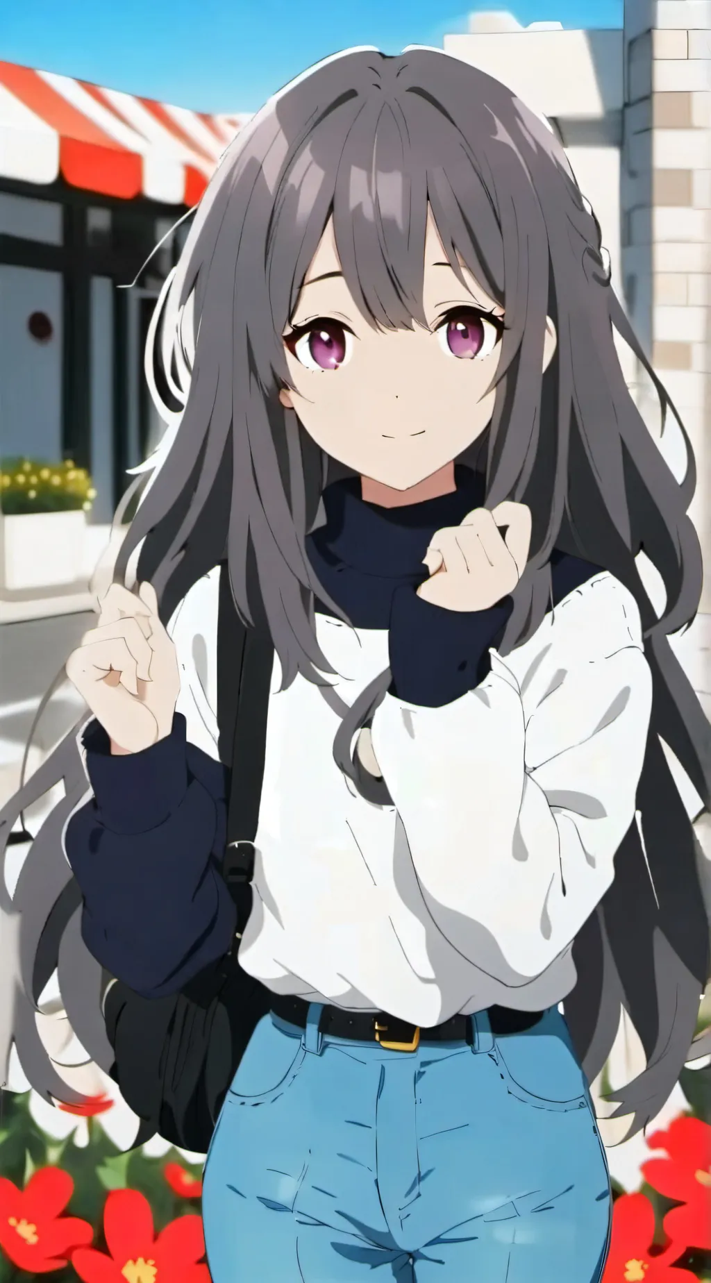 ai character: Ariana  background