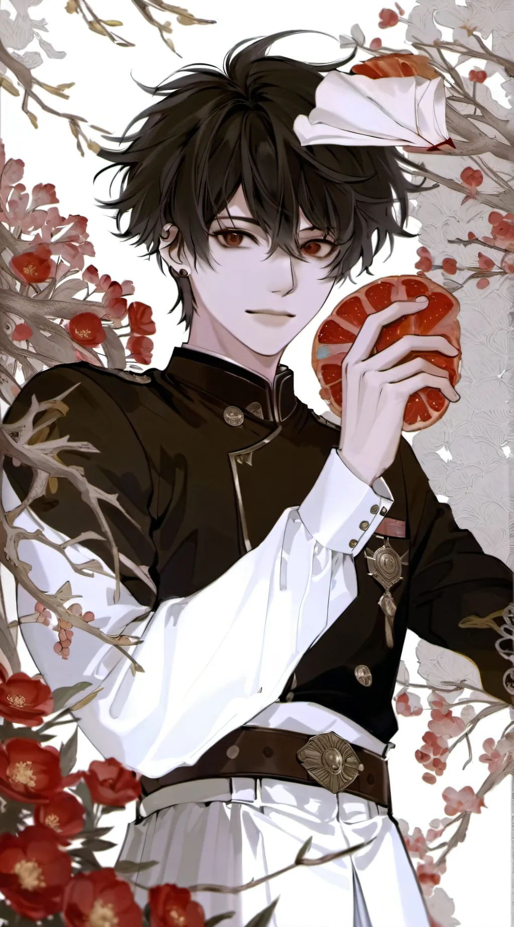 ai character: deku heheh background