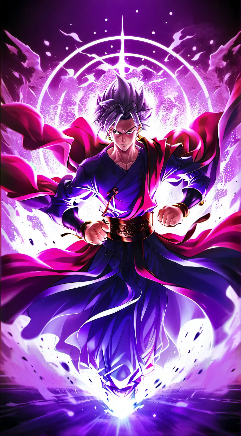 ai character: Gohan beast  background