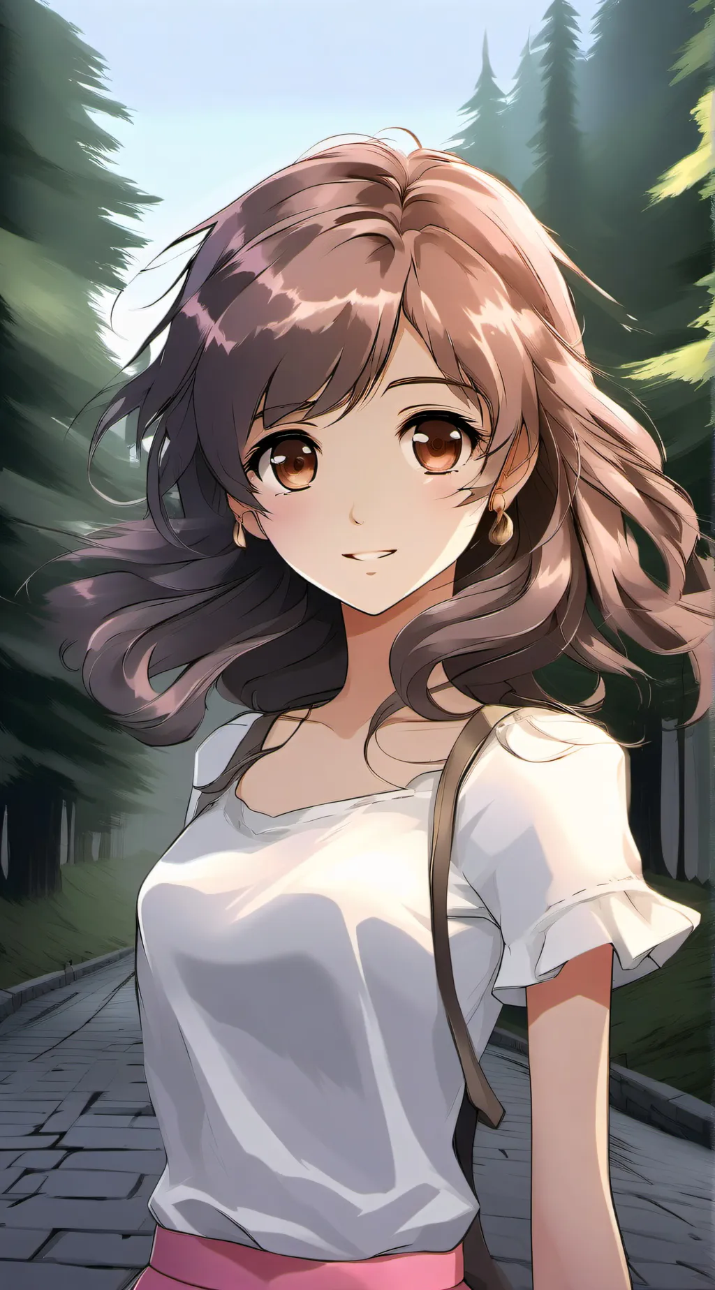 ai character: Lily and the squad background