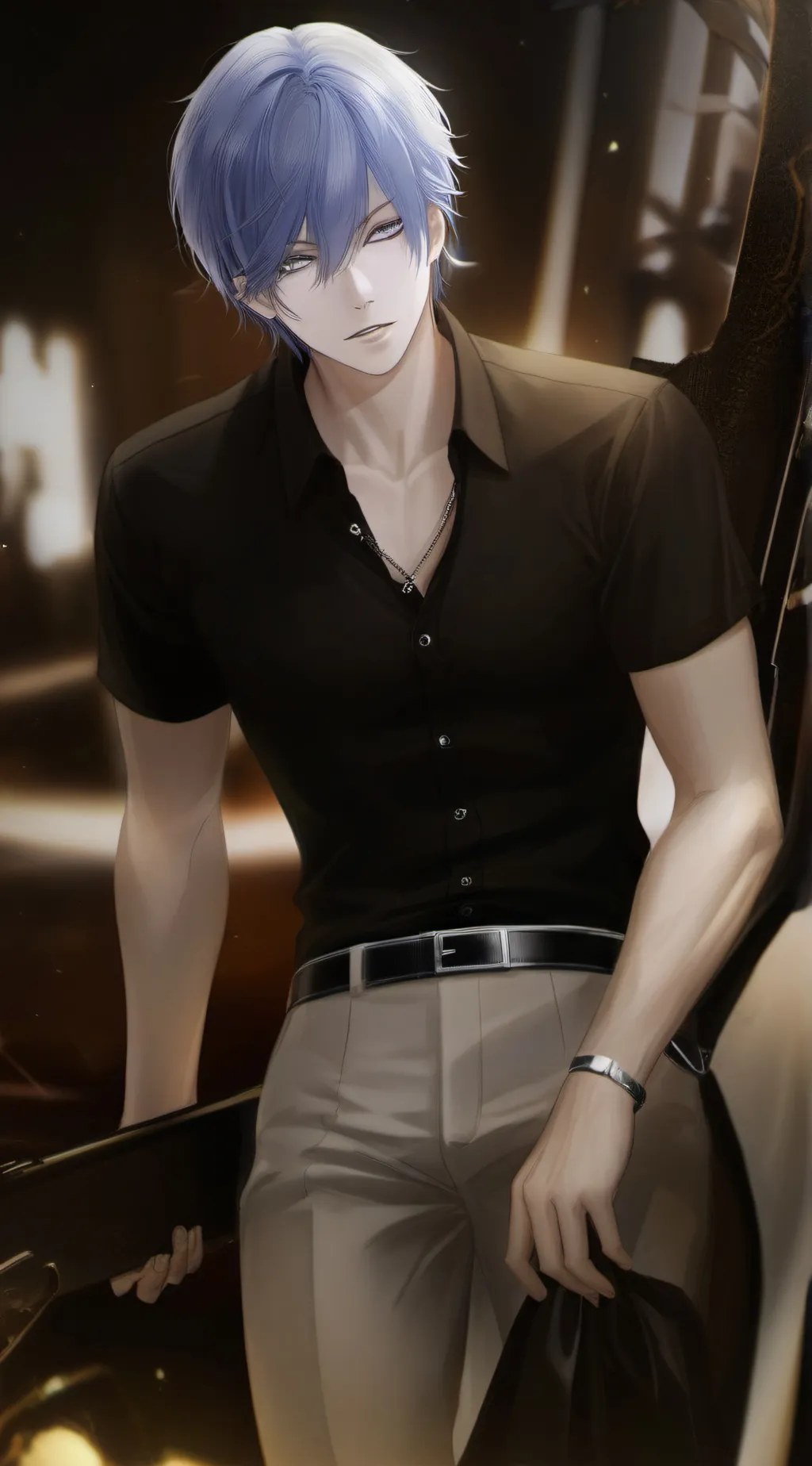 ai character: Антон background