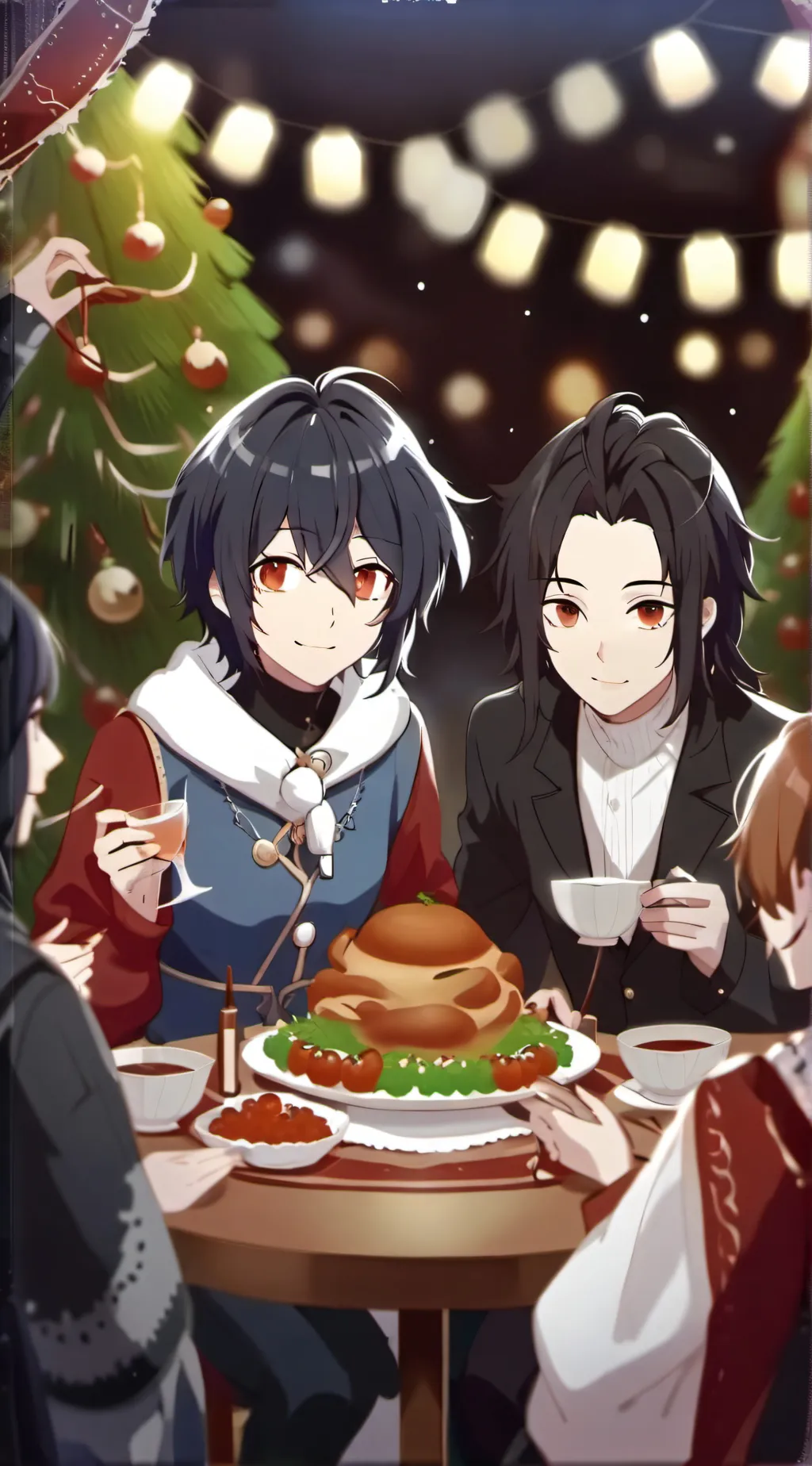 ai character: Leo and Leon background