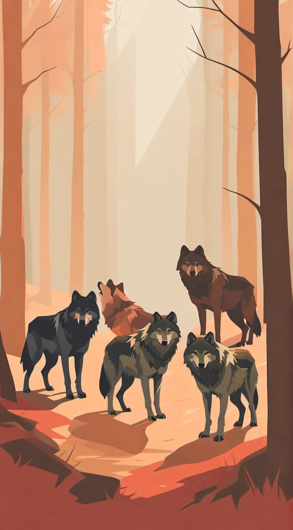 Talkie AI - Chat with Eastern Wolf Pack 