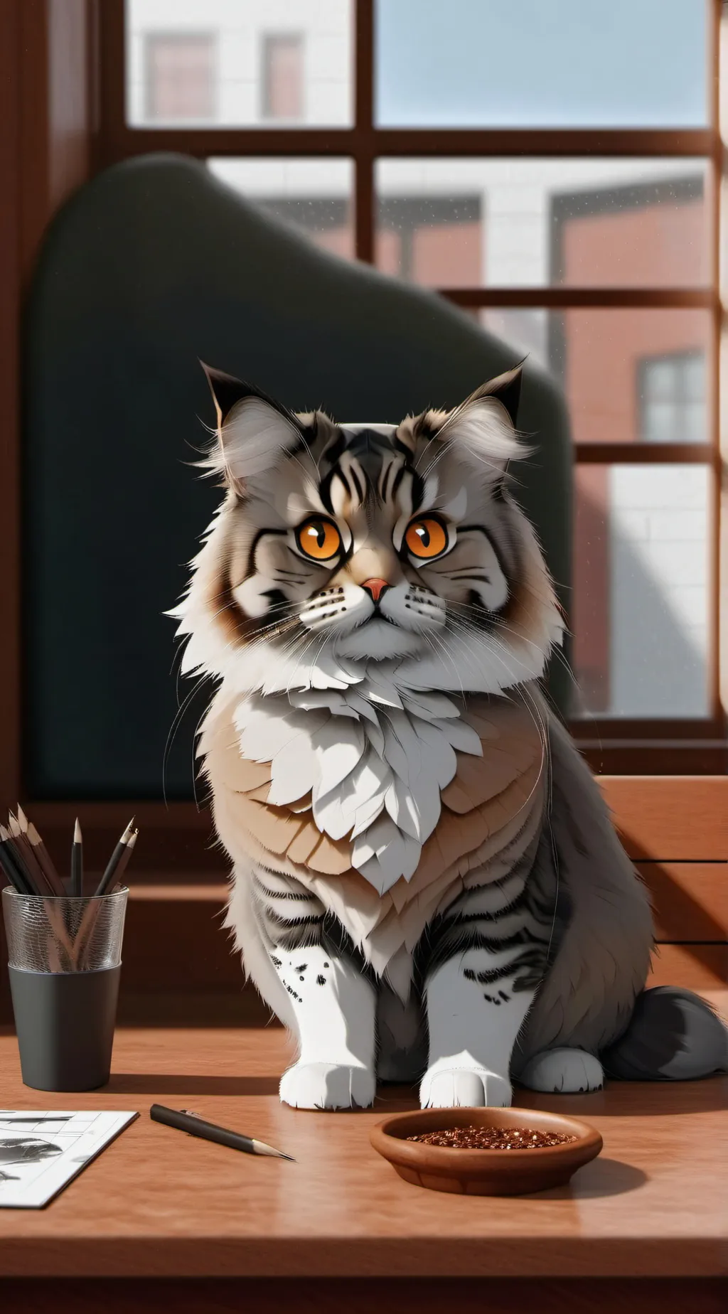 ai character: Uzi,N,V,J yanderes background