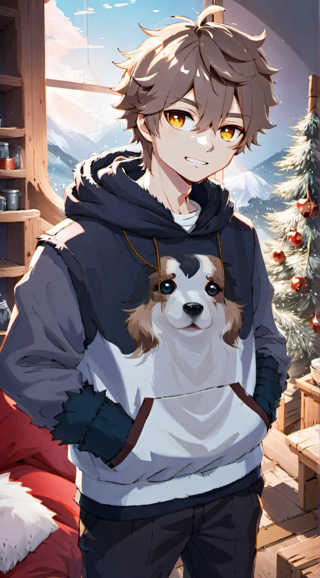 ai character: matt & Aamon  background