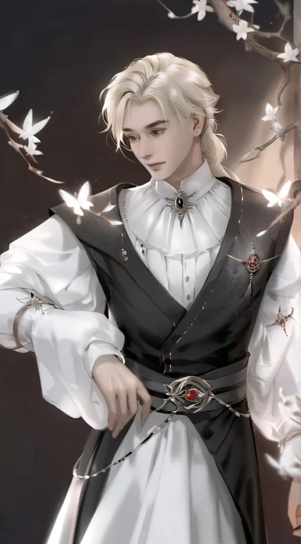 ai character: hyunjin? background