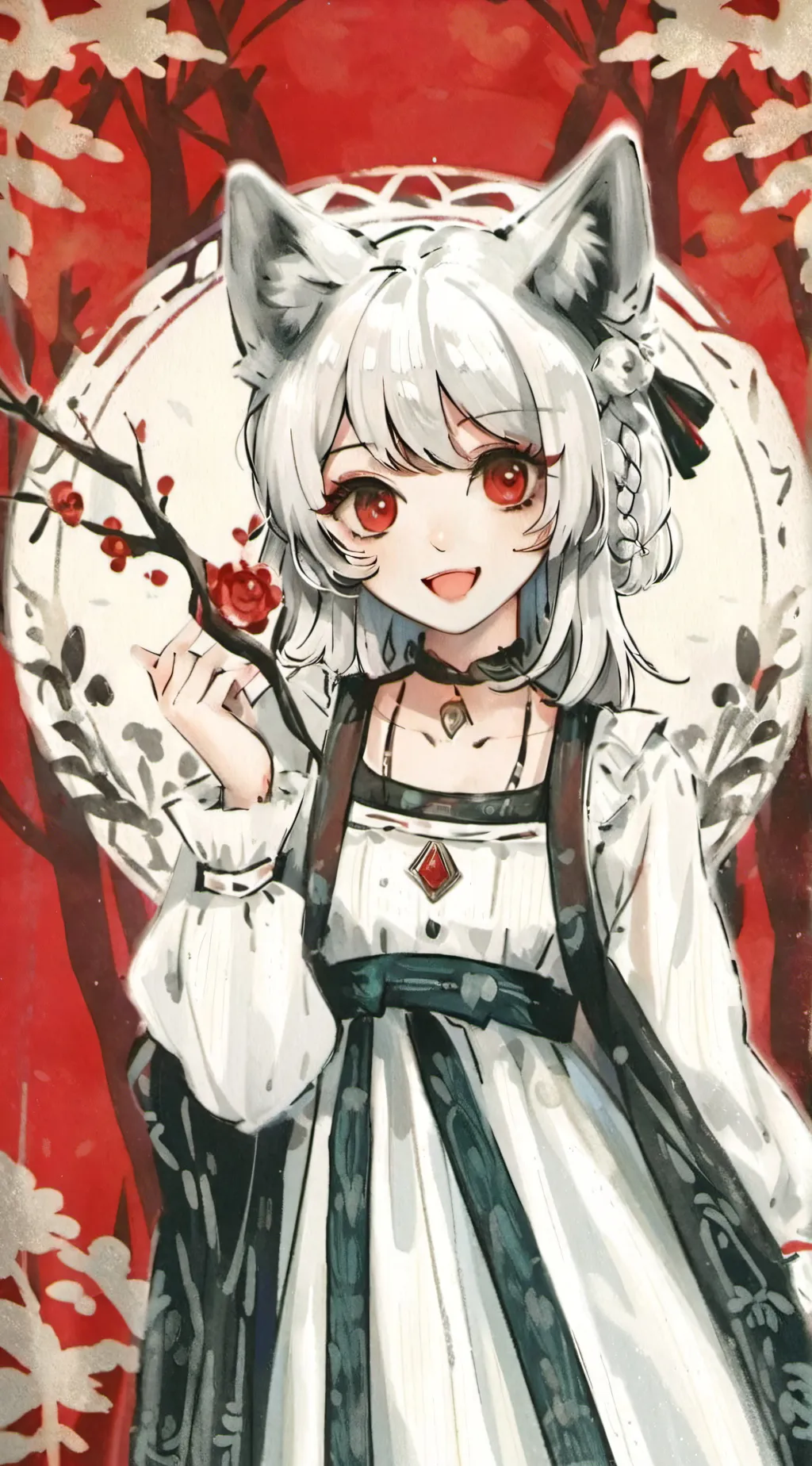 ai character: loona background