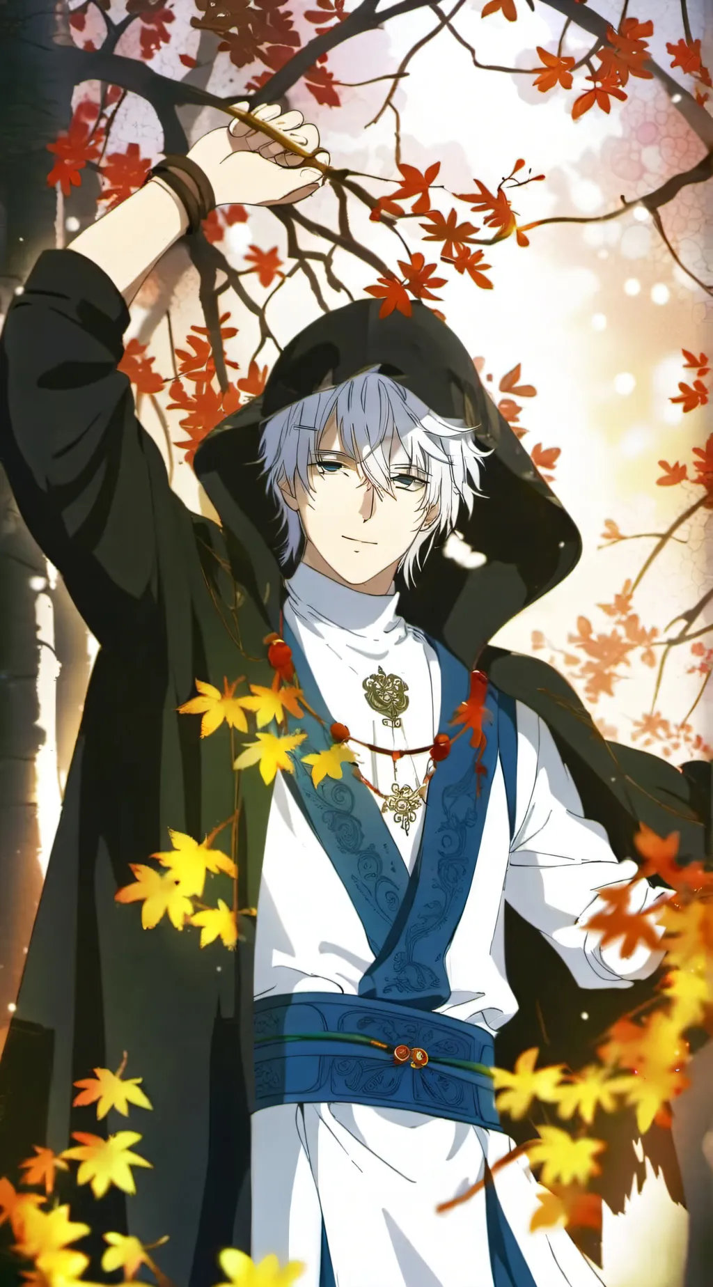 ai character: Rune background