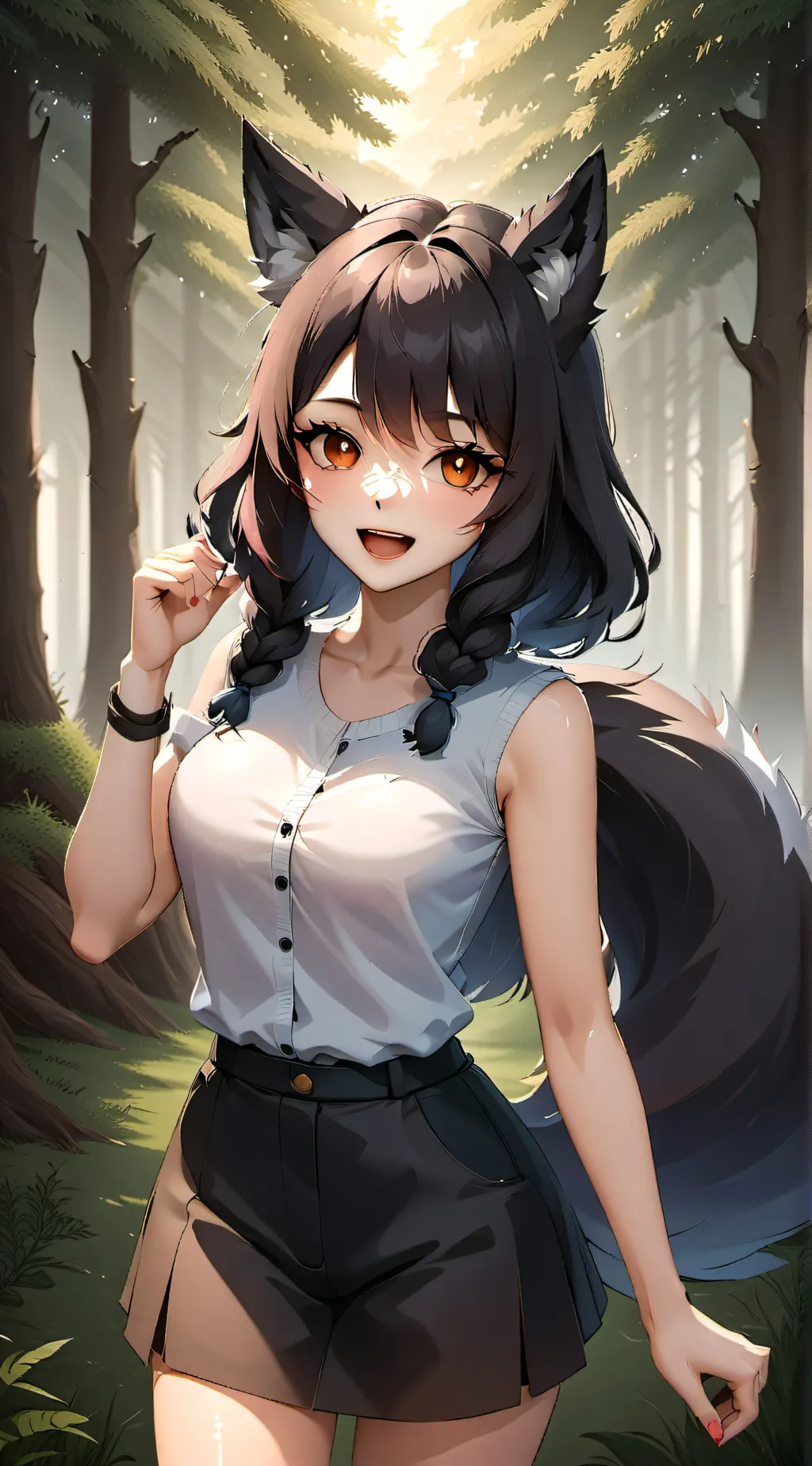 ai character: ella background