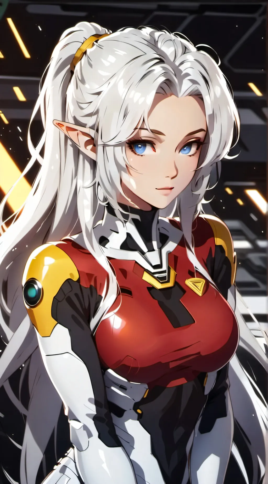 ai character: Luna  background