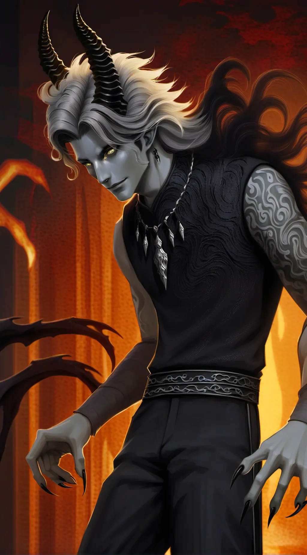 ai character: Kiran  background