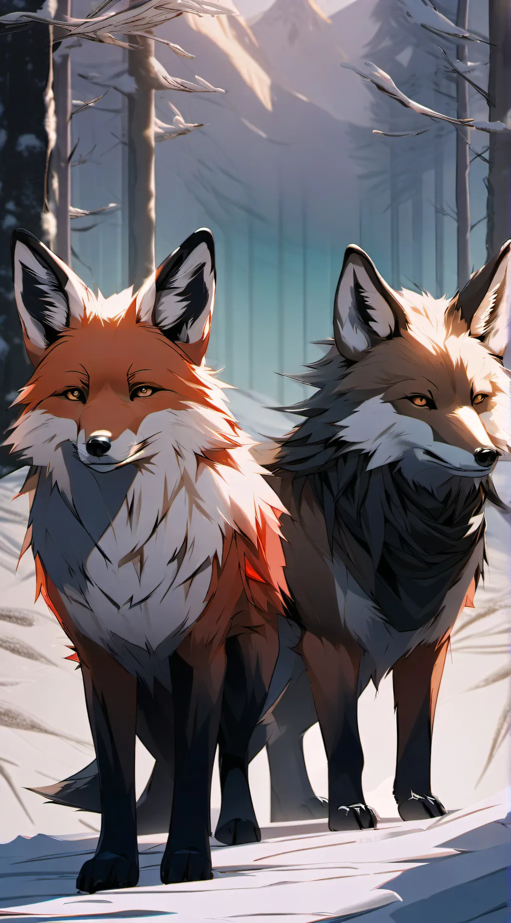 ai character: Jade and Stars background