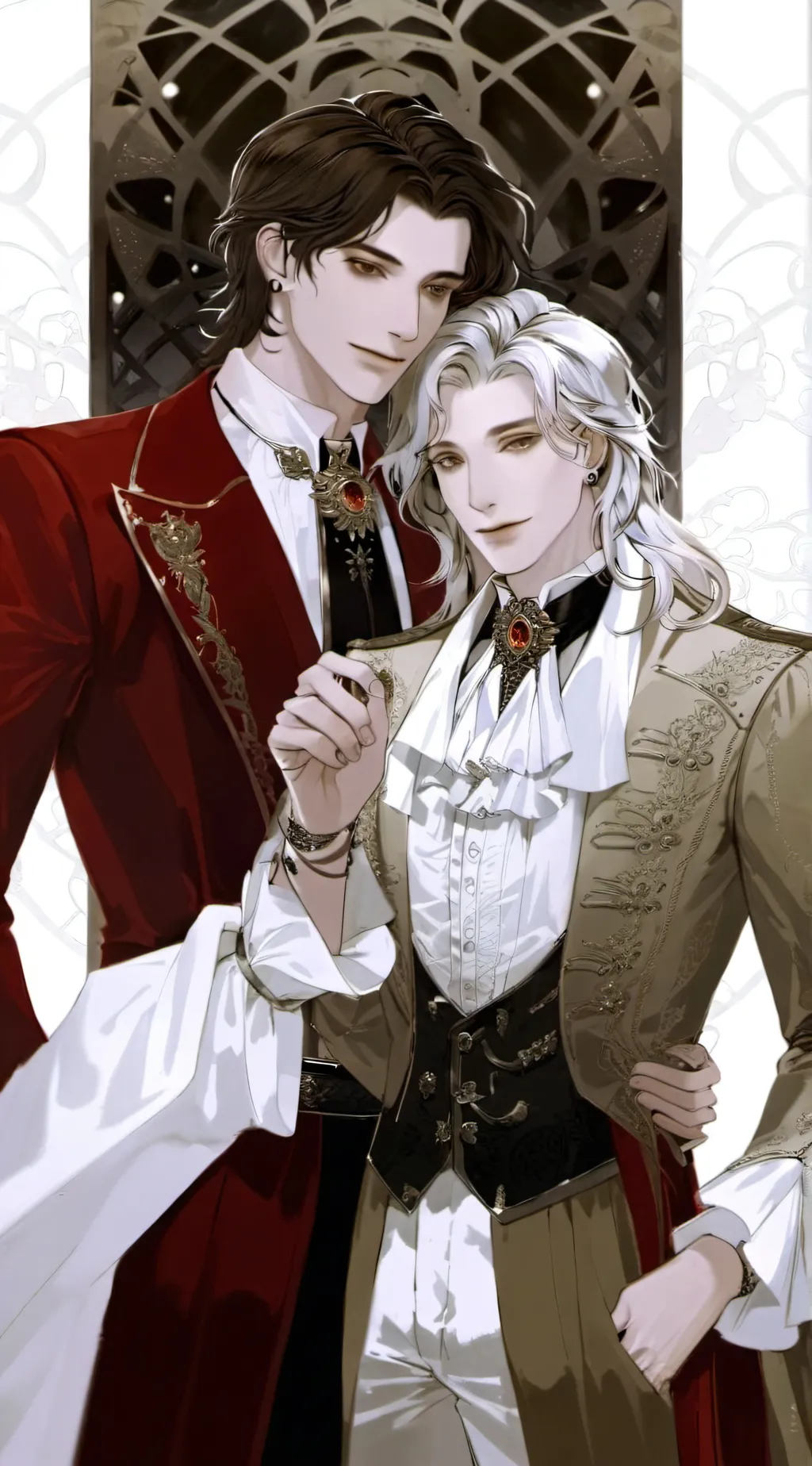 ai character: A Story Of Lovers background