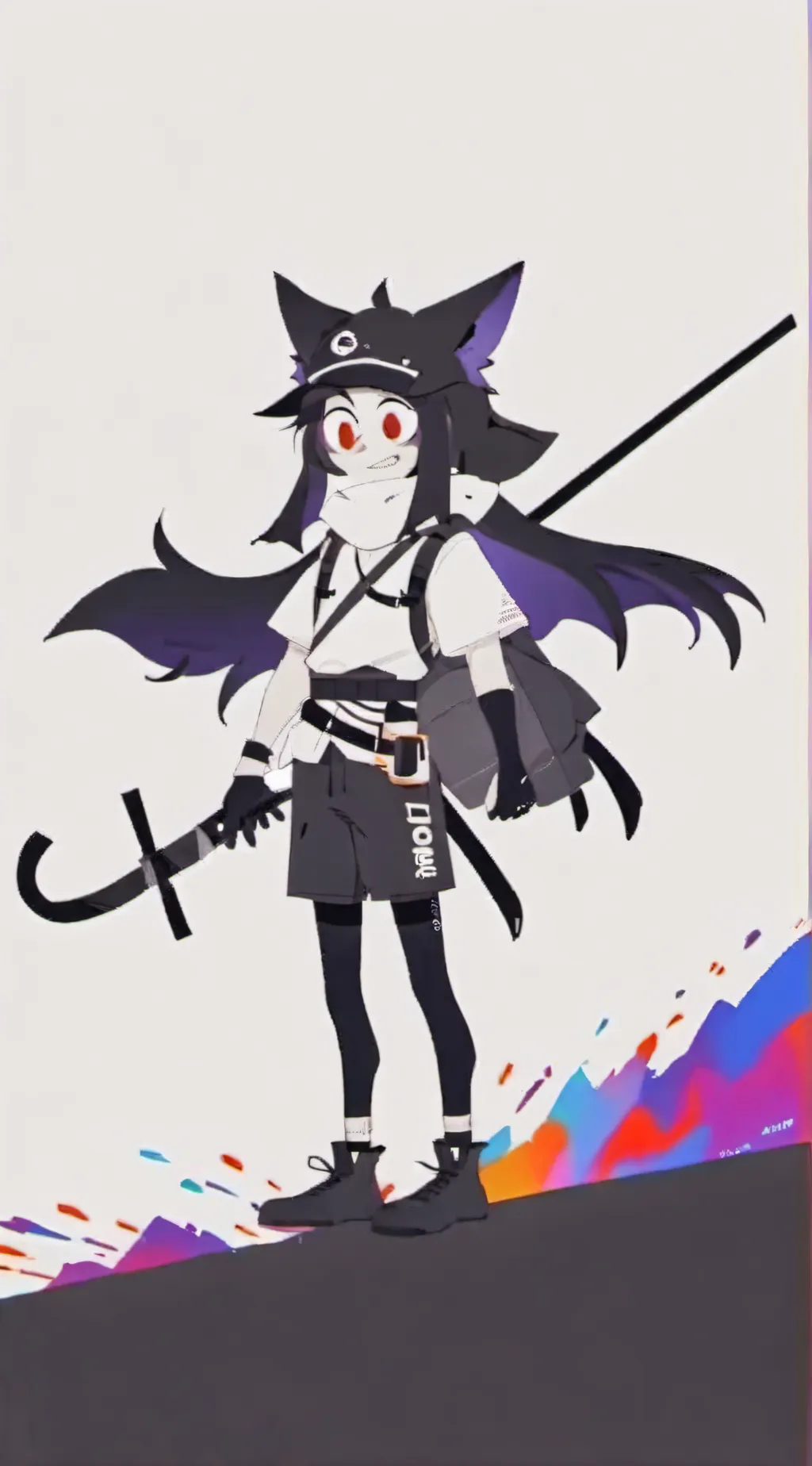 ai character: FPE GENDERBEND background