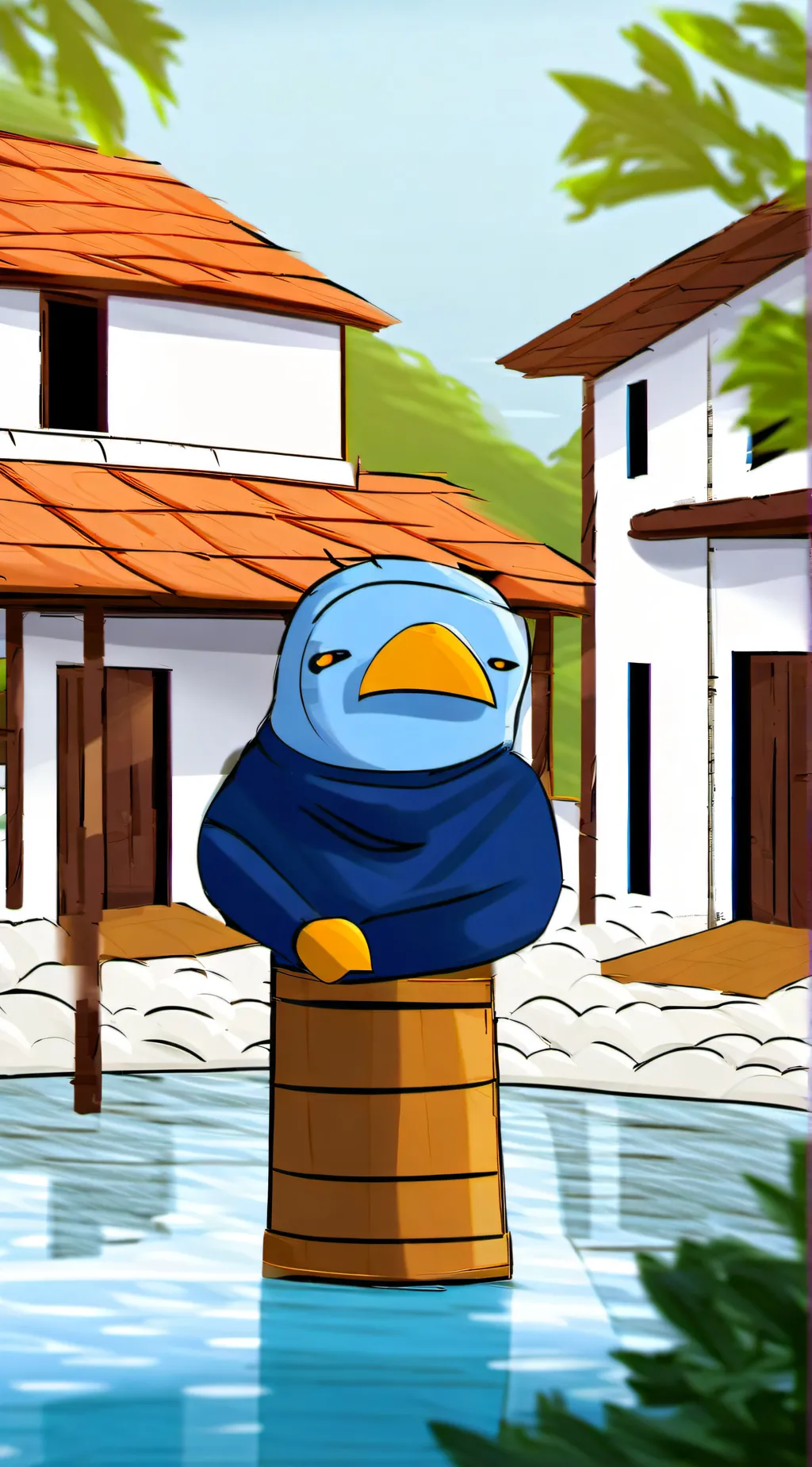 ai character: I dunno background