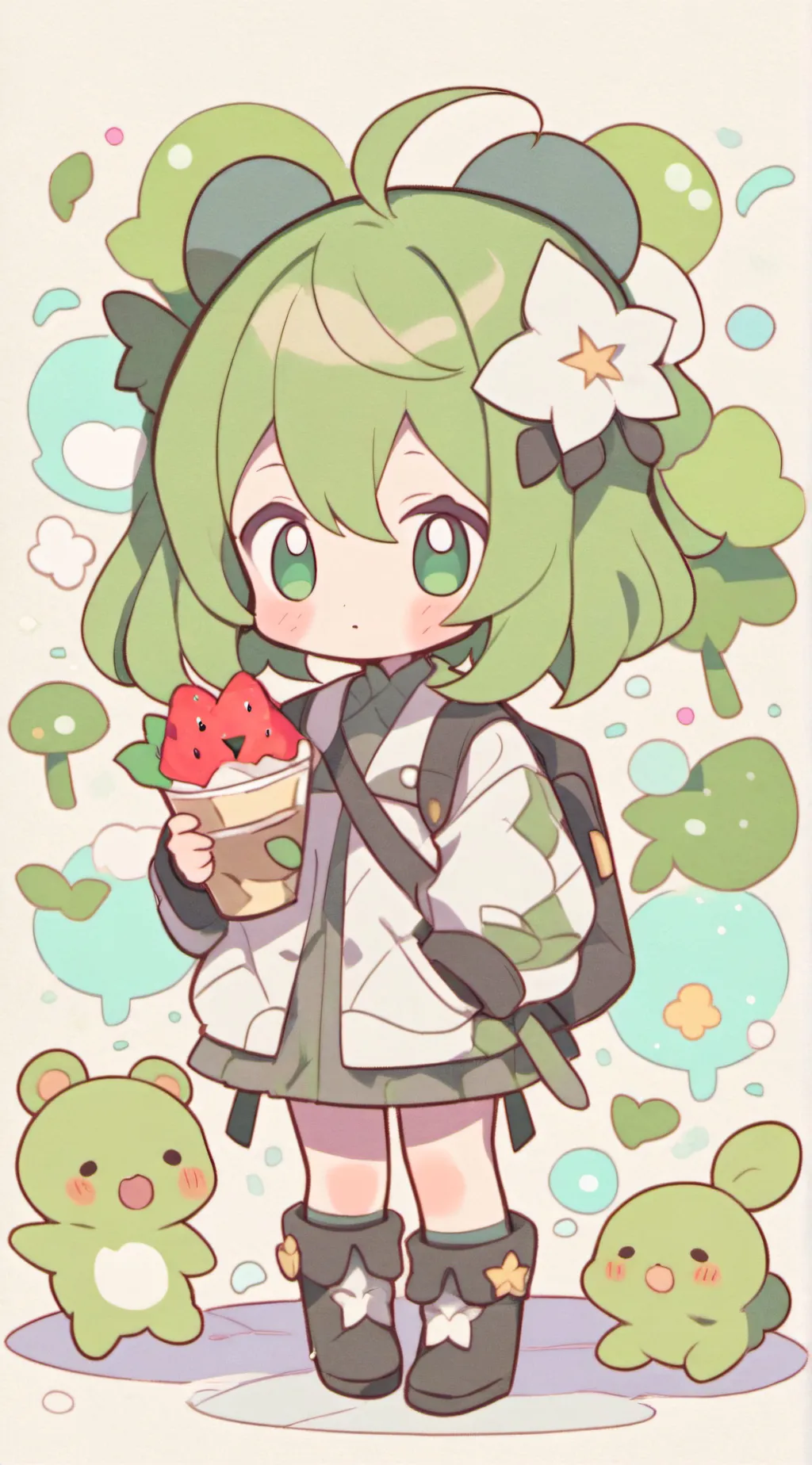 ai character: MHA rich background