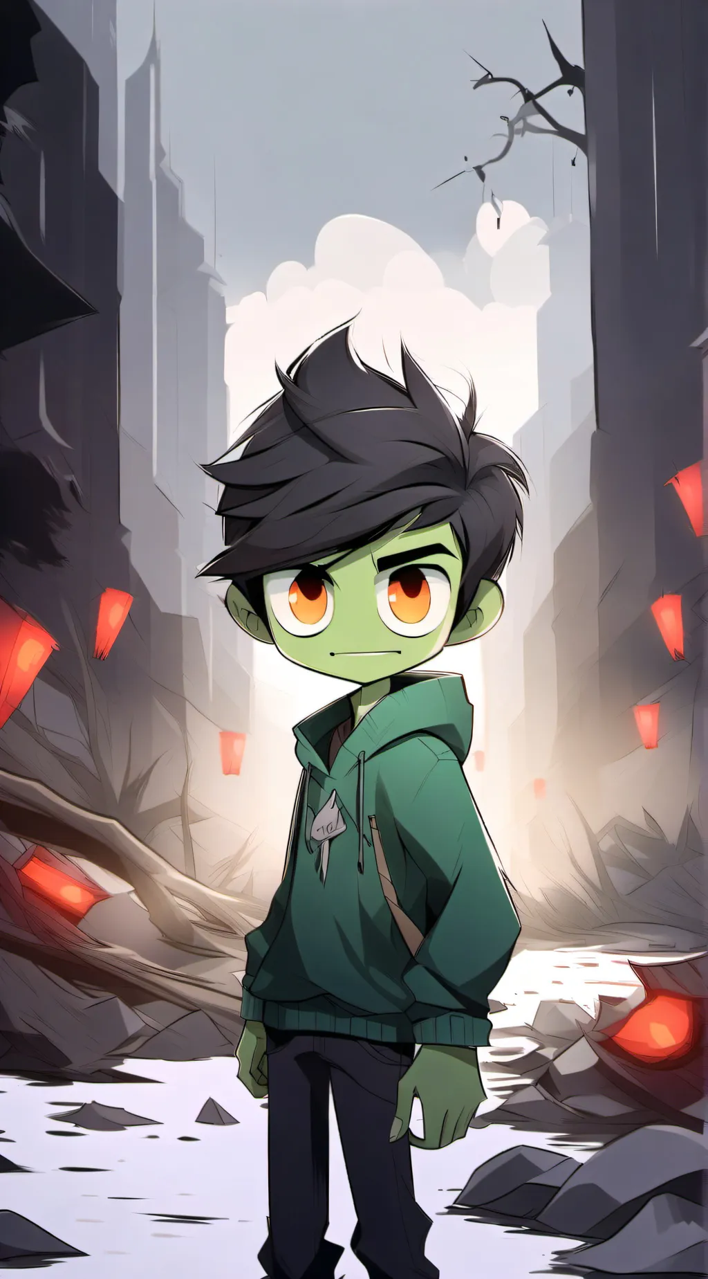 ai character: Speedy background