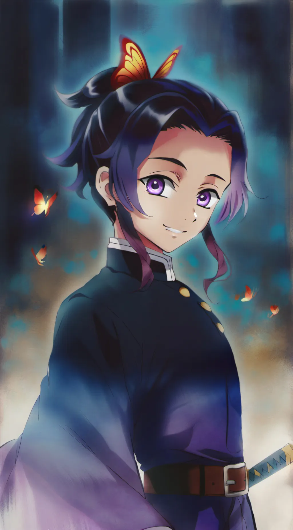 ai character: Shunobu kocho background