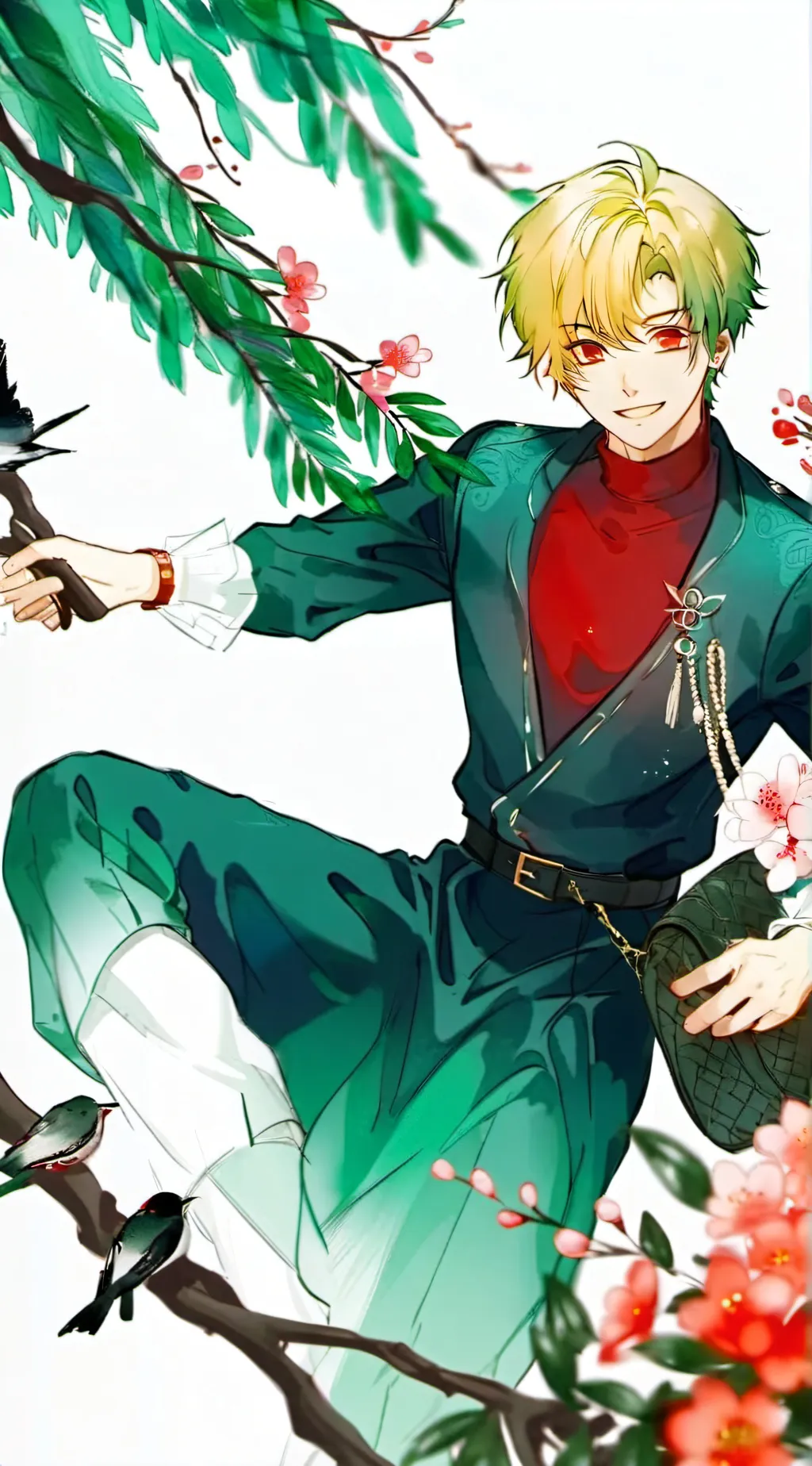 ai character: hold on brother  background