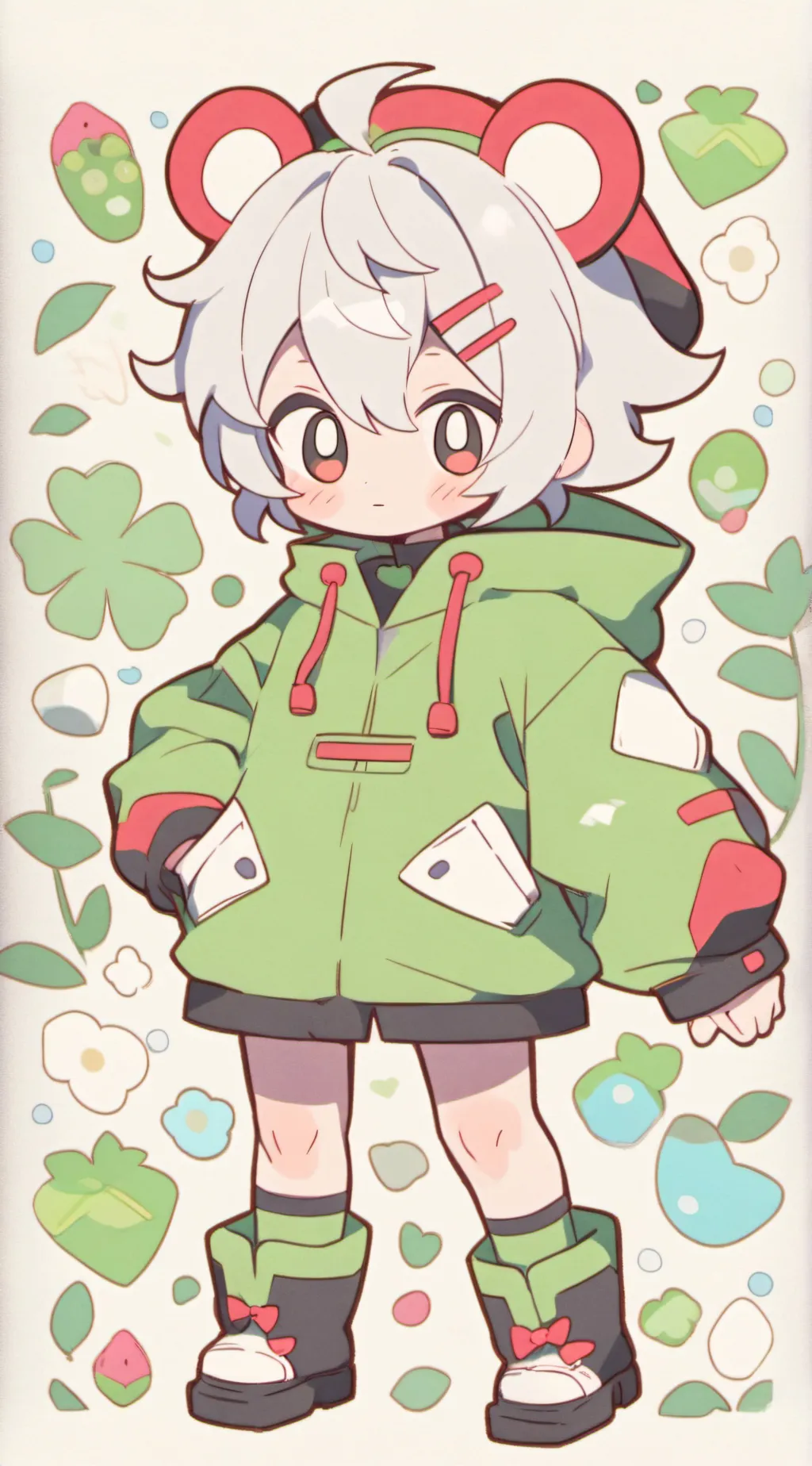 ai character: bap bap mha background