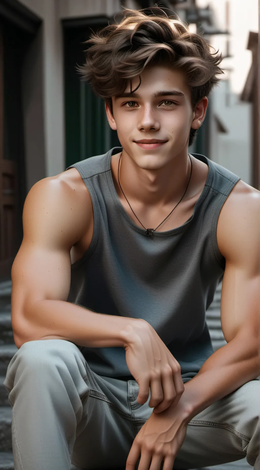 ai character: Nate background