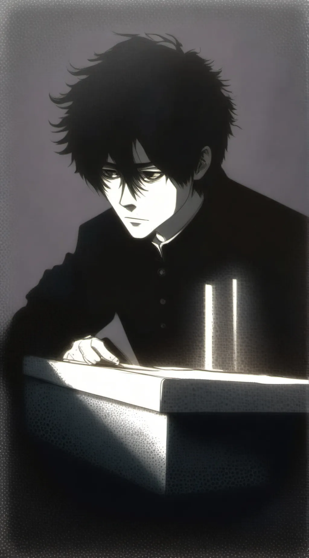 ai character: 🌒Father (Issac)🌒 background