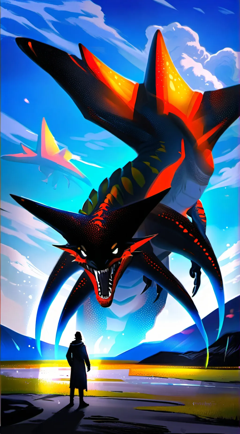 ai character: Christy  background