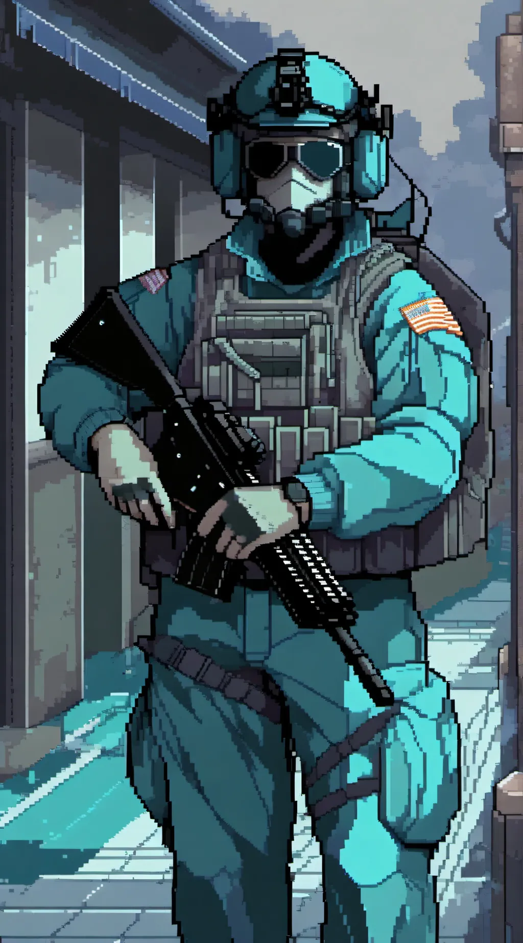 ai character: kade background