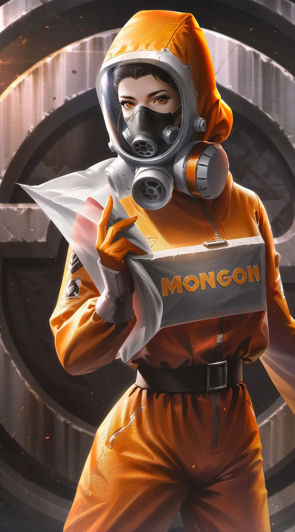 ai character: Sally Owen  background