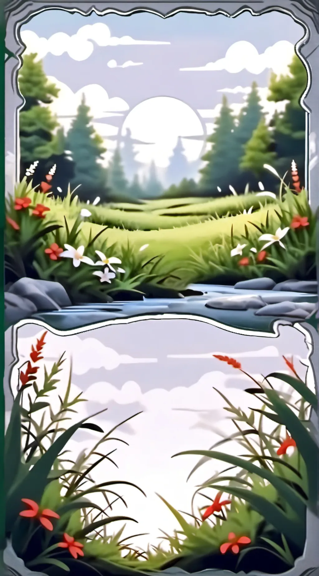 ai character: Grass (ssarg) background