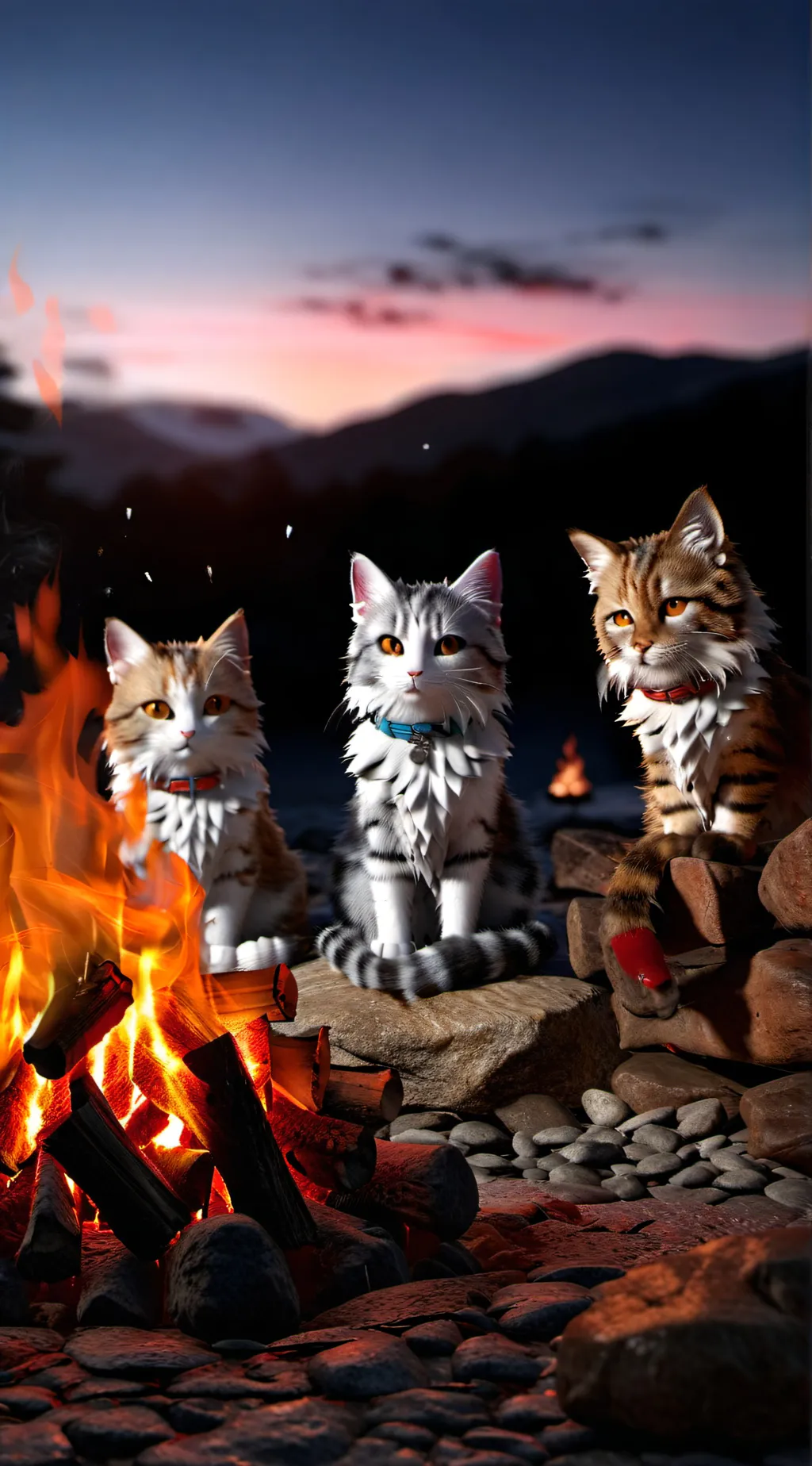 ai character: Warrior cats  background