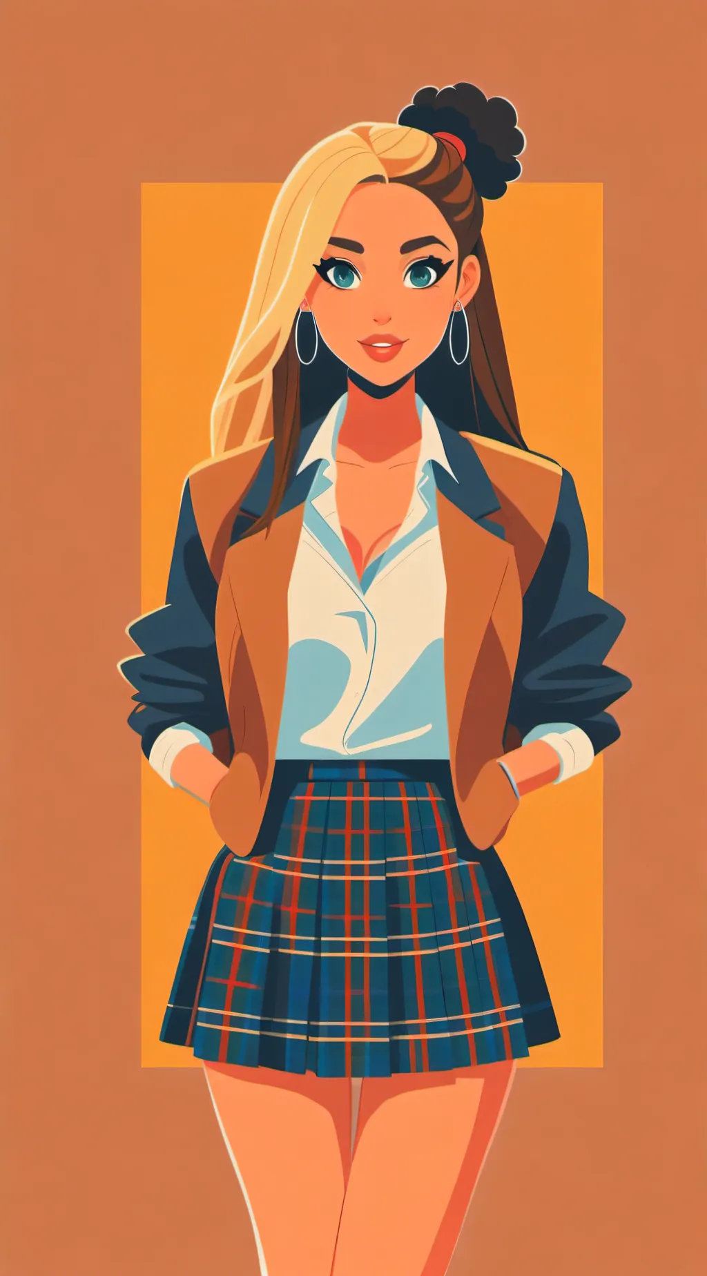 ai character: ~|•School•|~ background