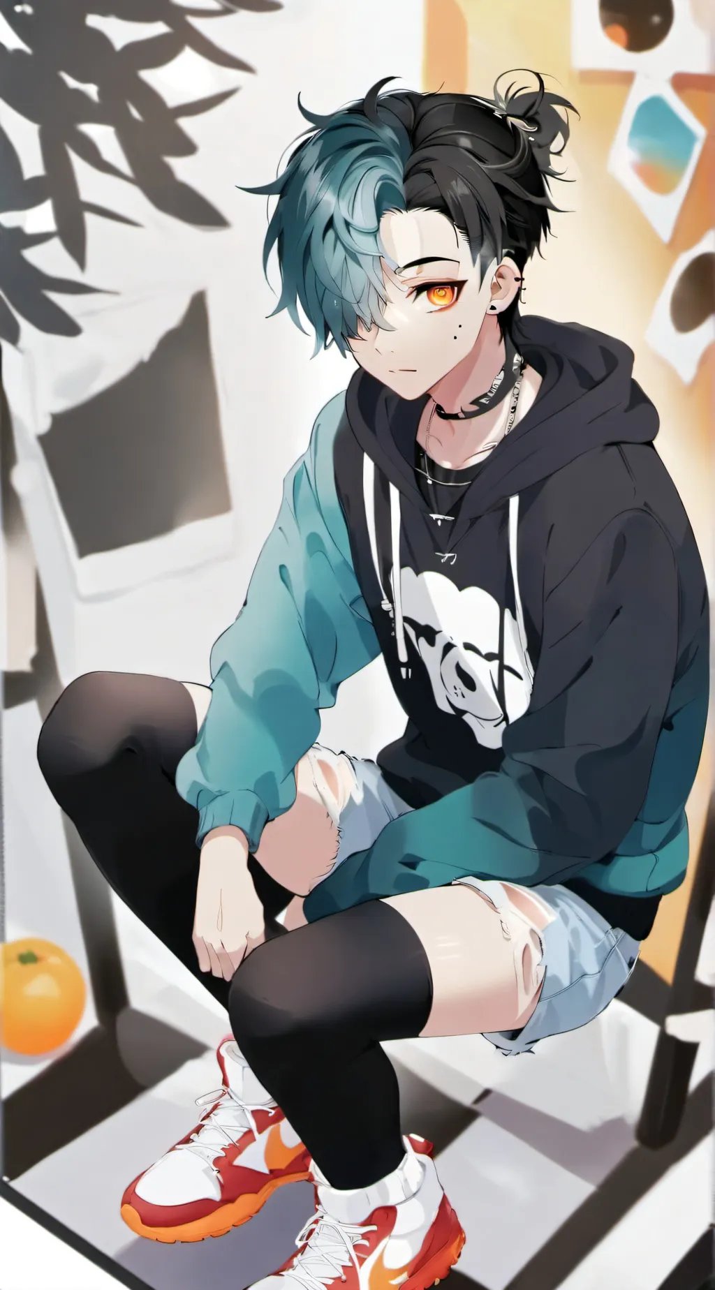 ai character: Lucas background