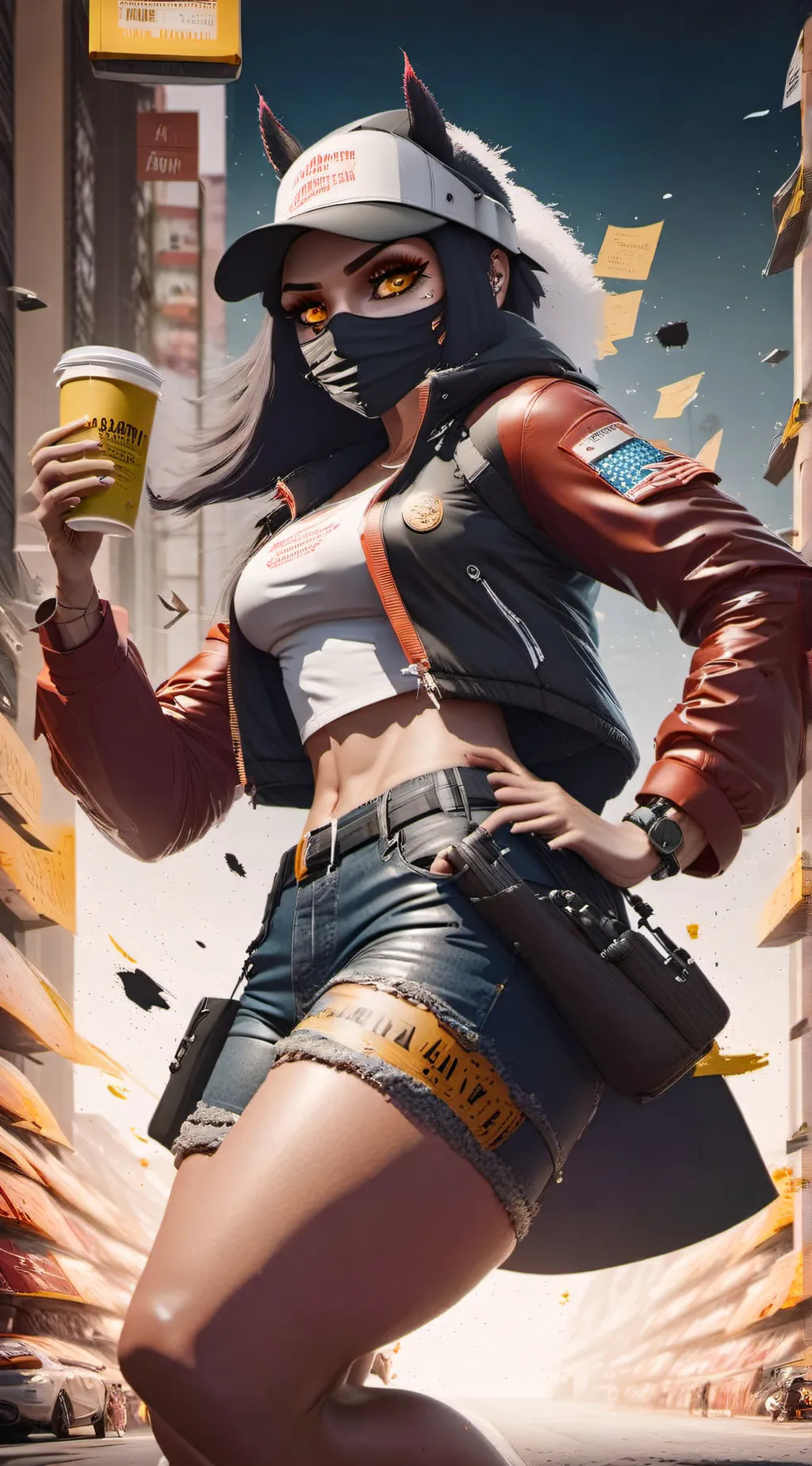 ai character: Valentina background